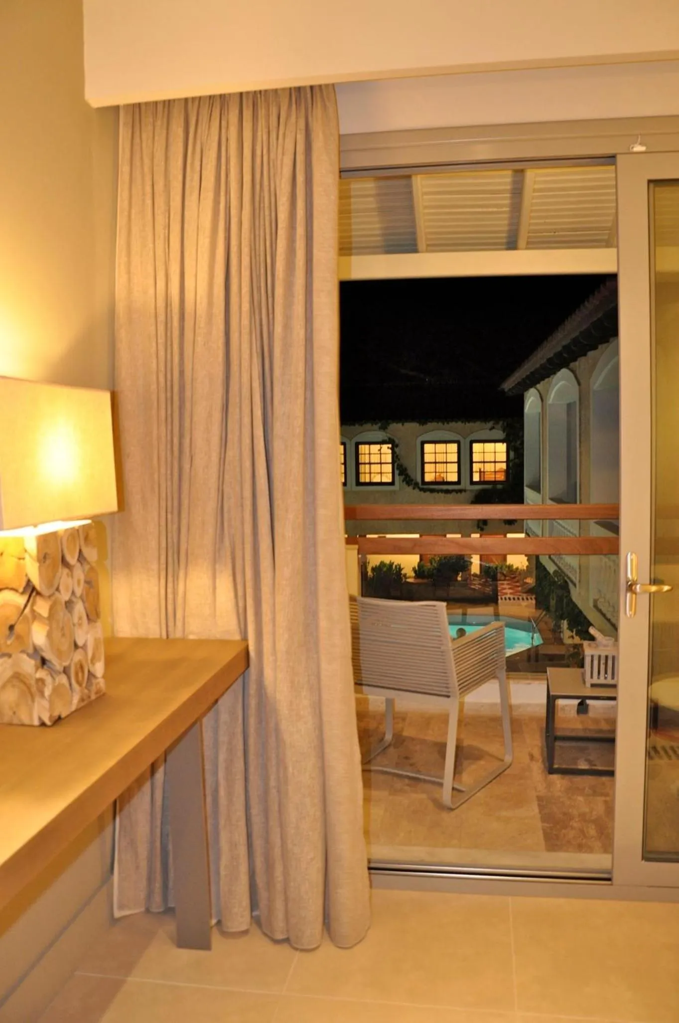 Pool view in Ino Hotel & Suites