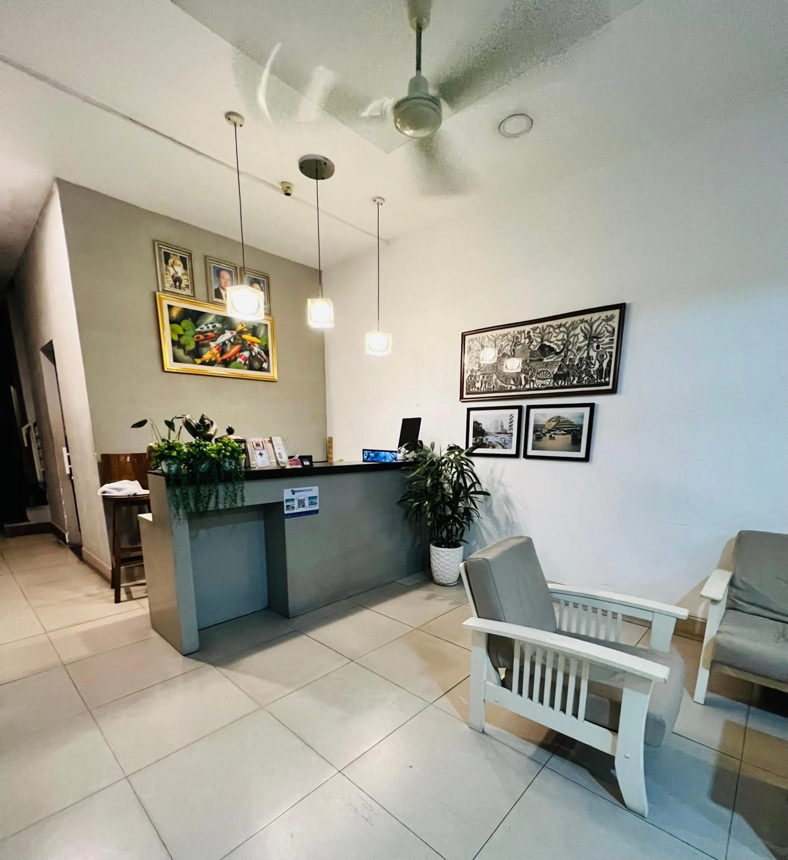 Lobby or reception in Asiban Quay Boutique Hotel