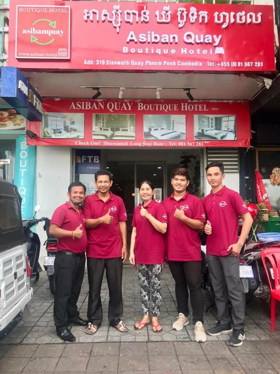 Property building in Asiban Quay Boutique Hotel