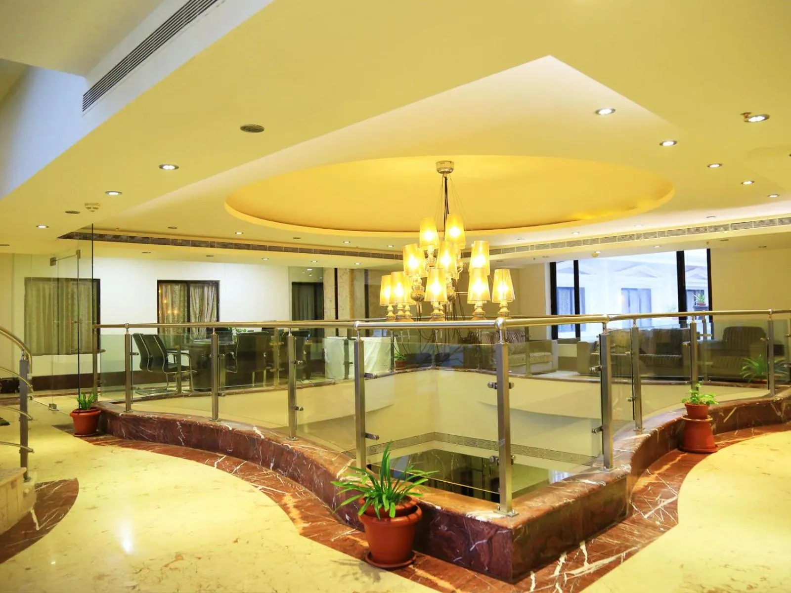 Lobby or reception in Anandha Inn Convention Centre and Suites