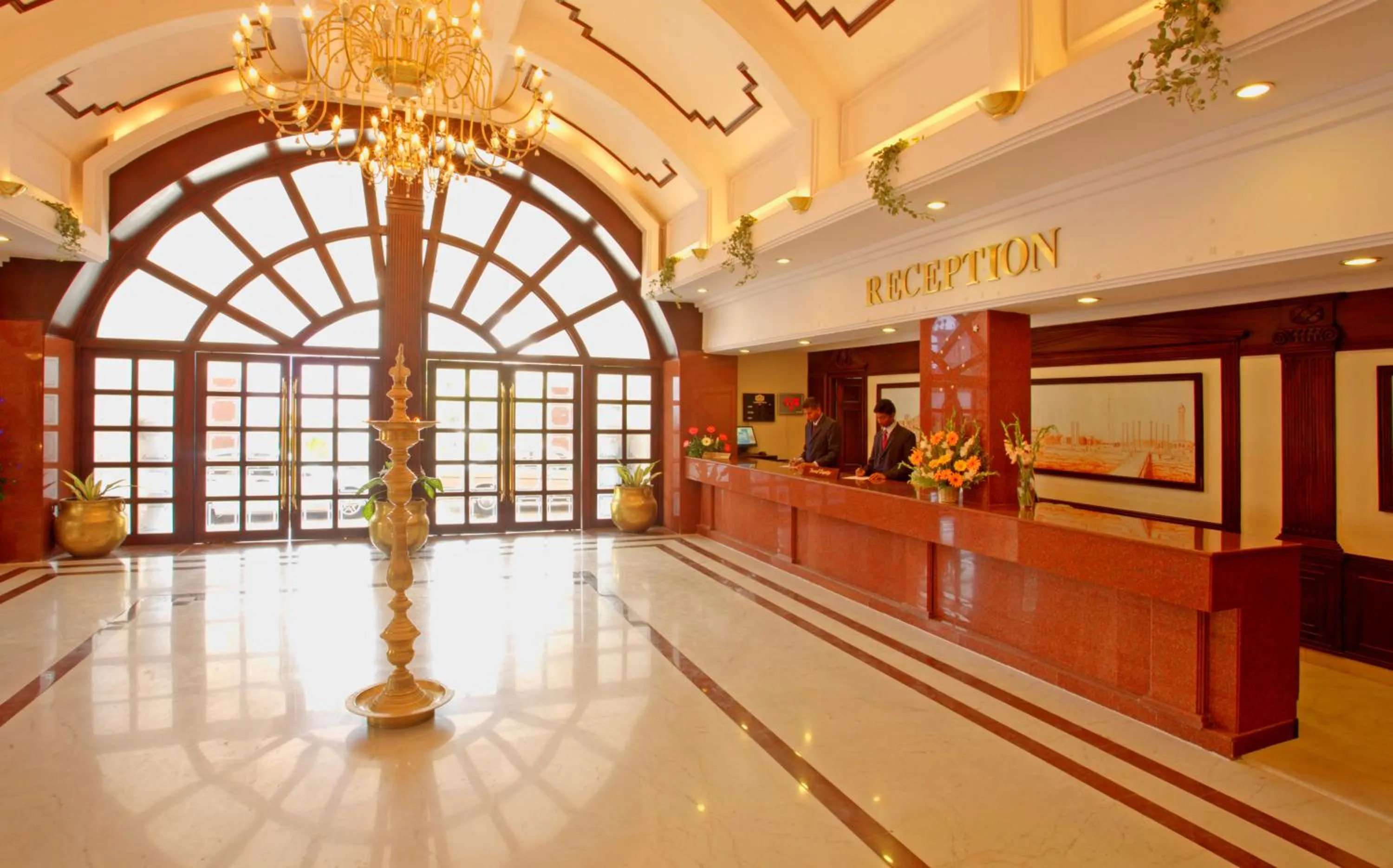 Lobby or reception in Anandha Inn Convention Centre and Suites