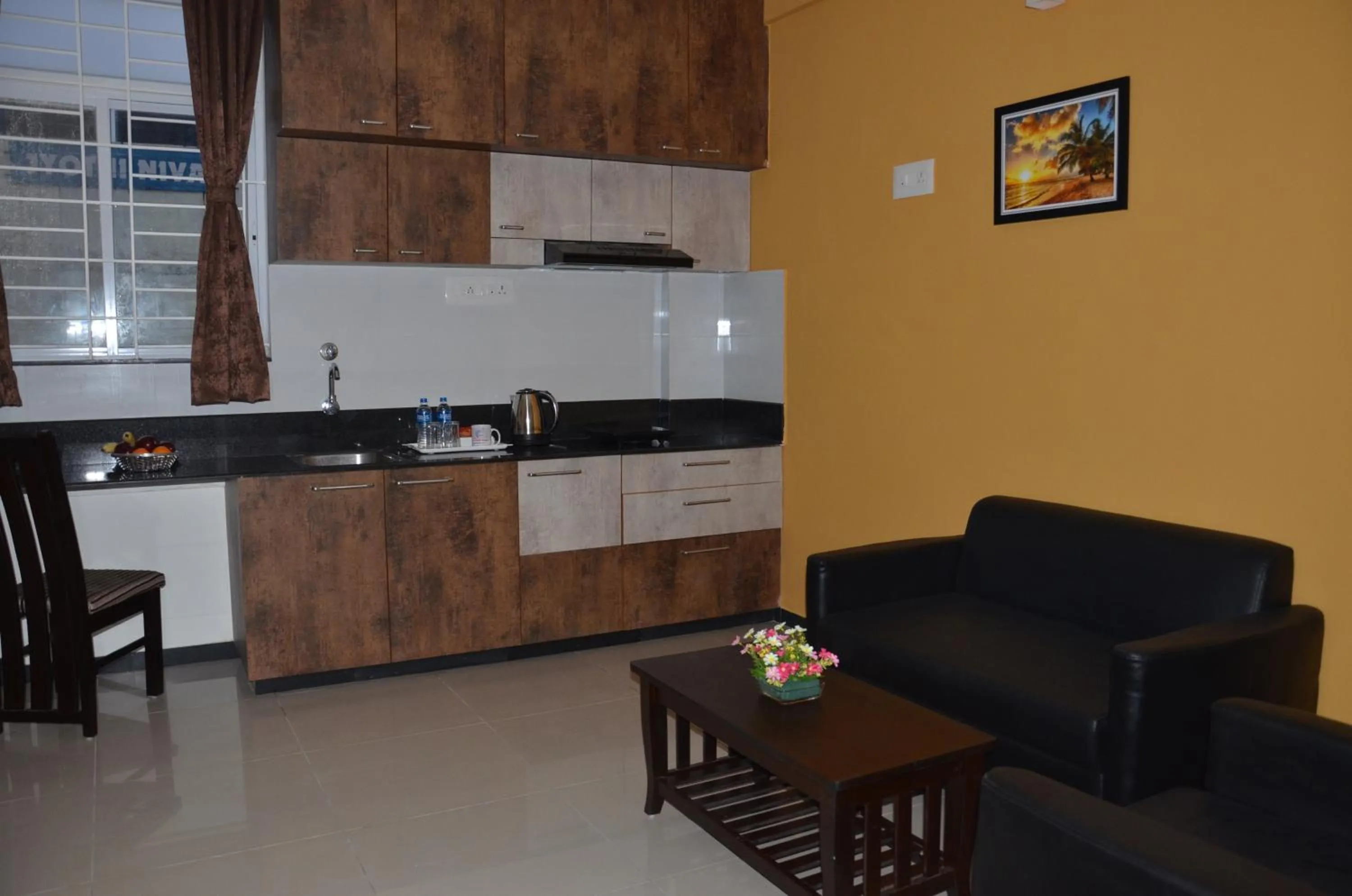 Kitchen or kitchenette in SAP Golden Grande Electronic City