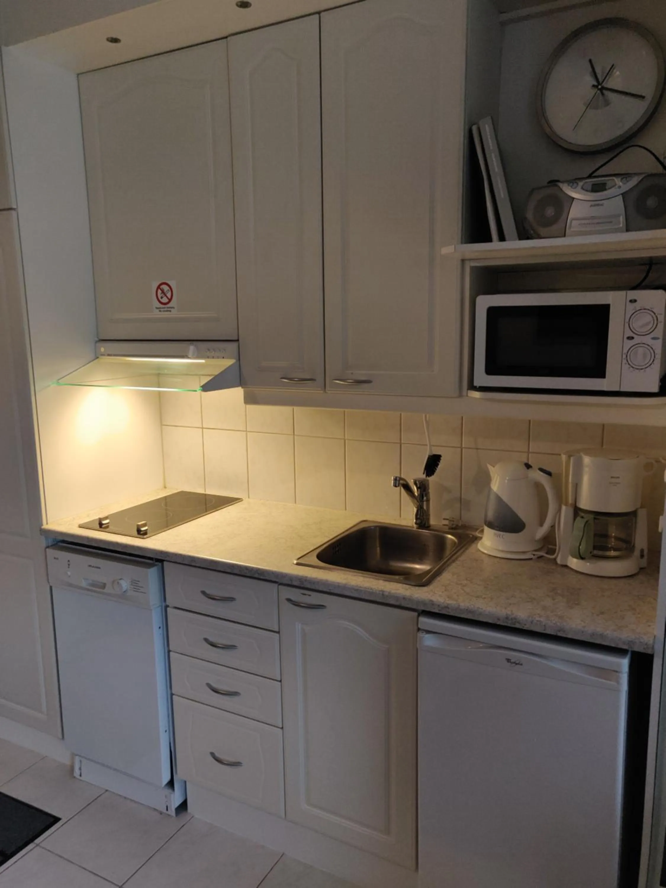 Kitchen or kitchenette in Aparthotel LeviStar