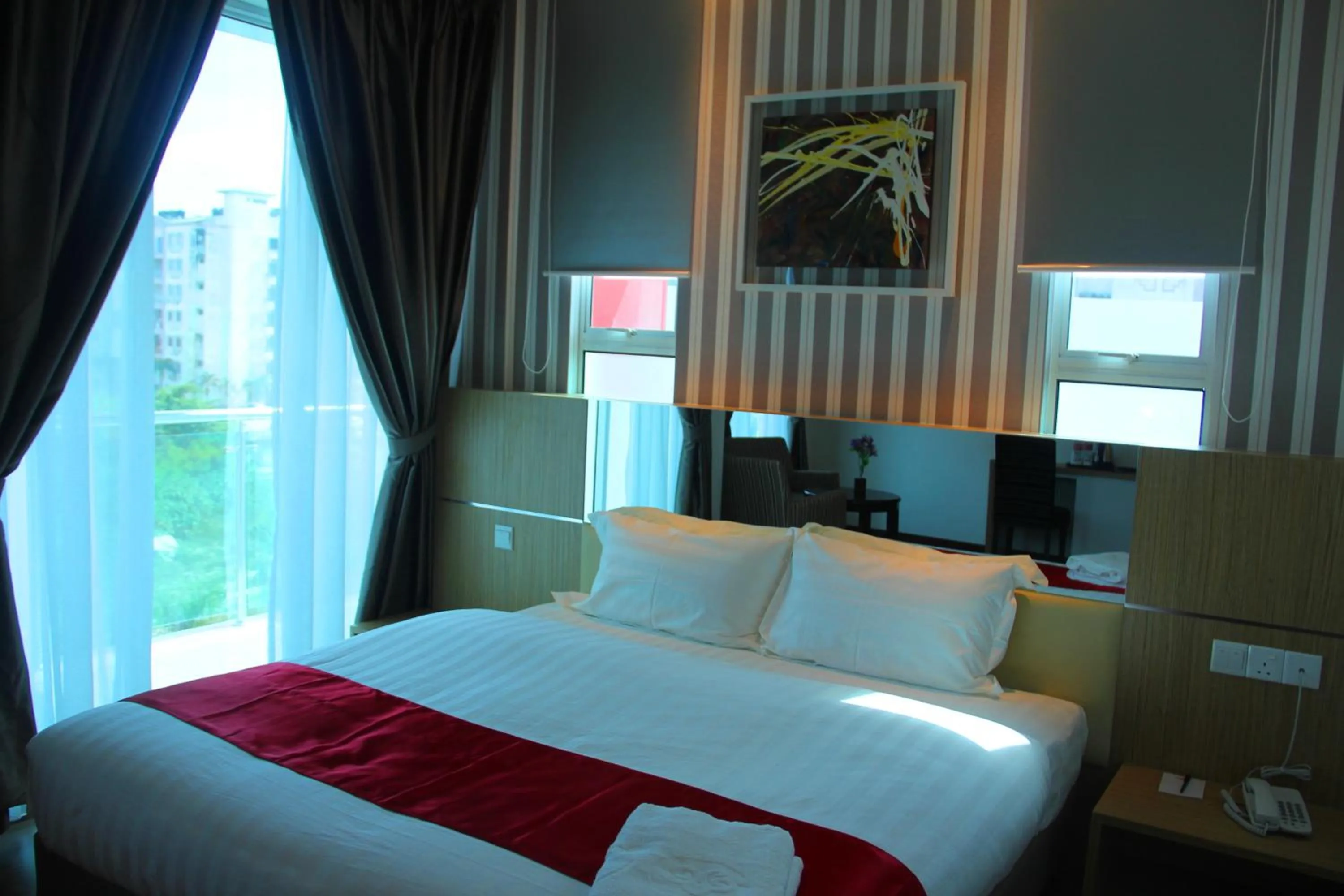 Bed in 906 Premier Hotel