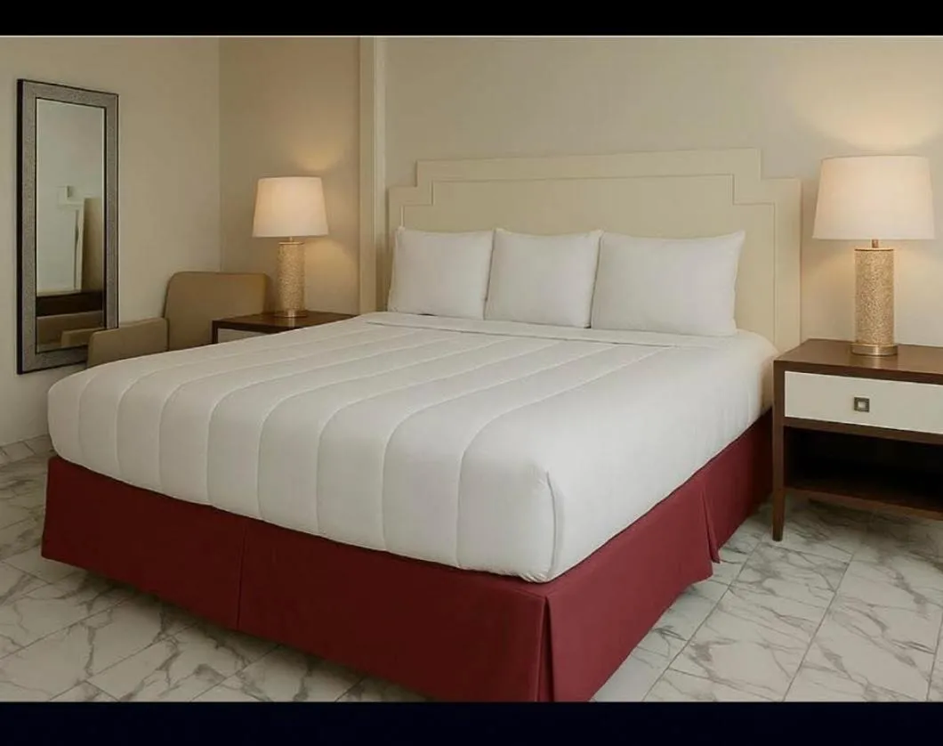 Bed in Super Inn Motel
