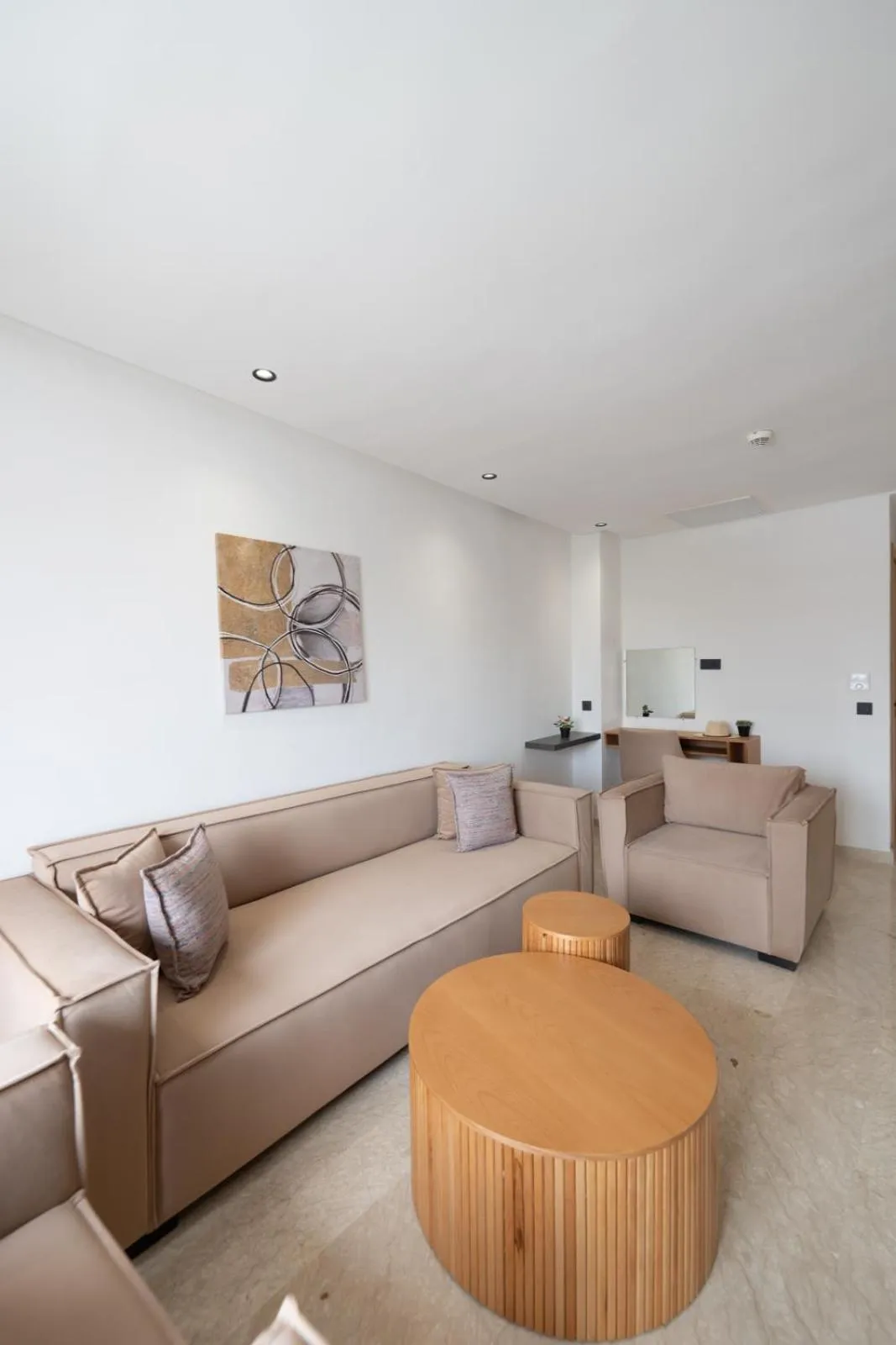 Living room in Spinoza House Appart Hôtel