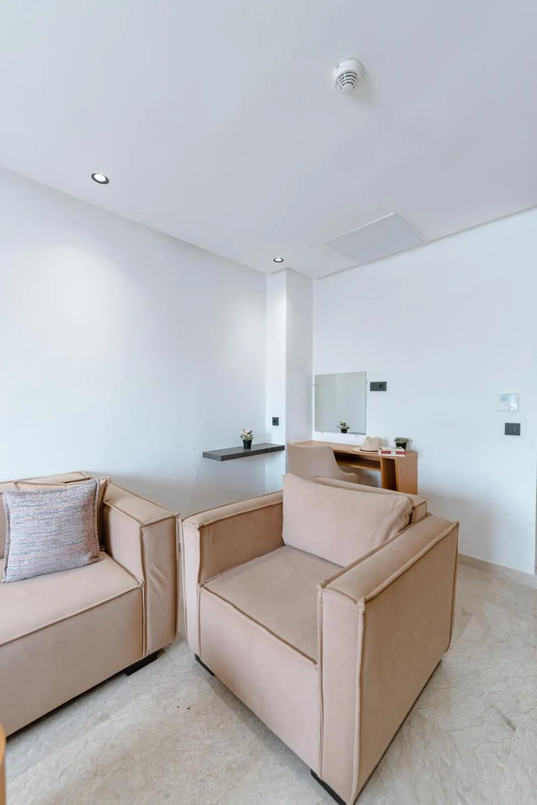 Living room in Spinoza House Appart Hôtel