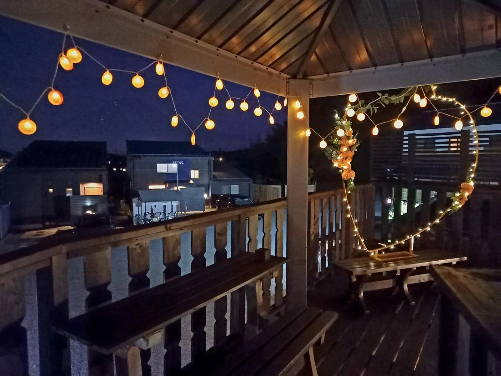 View (from property/room) in Orange Cabin Inn far from station