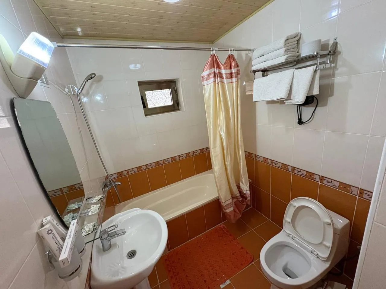 Shower in Porso Boutique Hotel