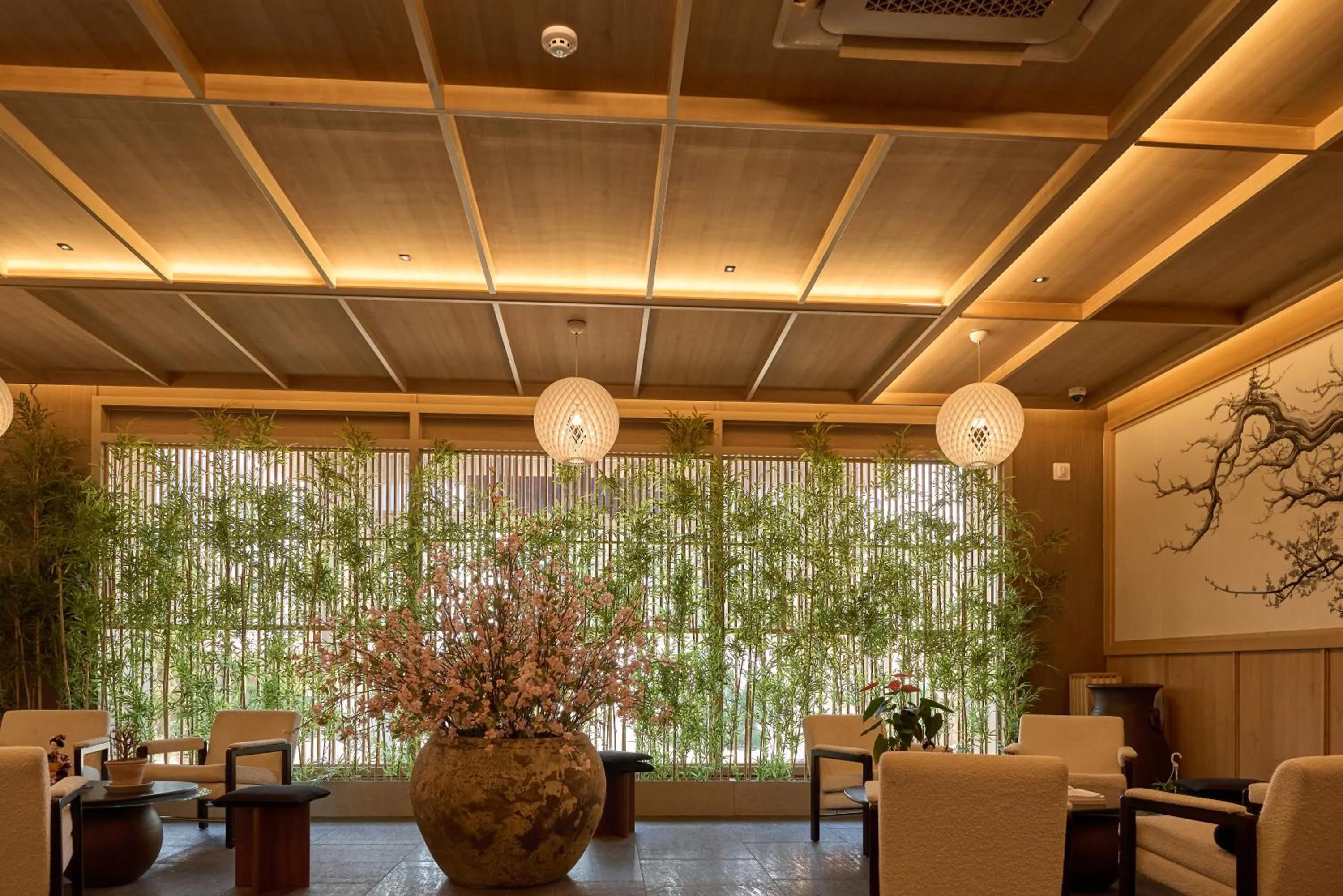 Lobby or reception in Hoshikage Ryokan Hotel