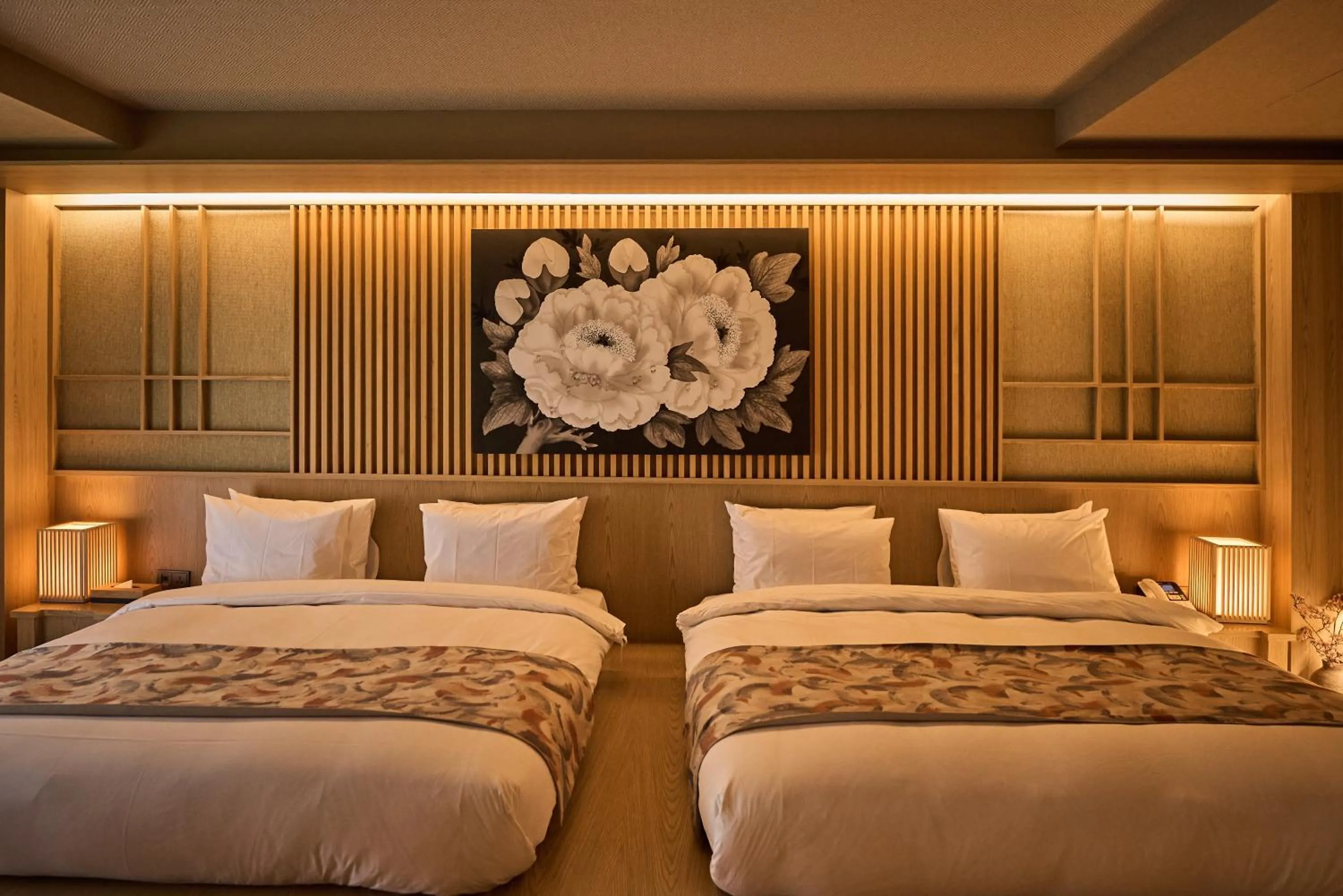 Bedroom, Bed in Hoshikage Ryokan Hotel