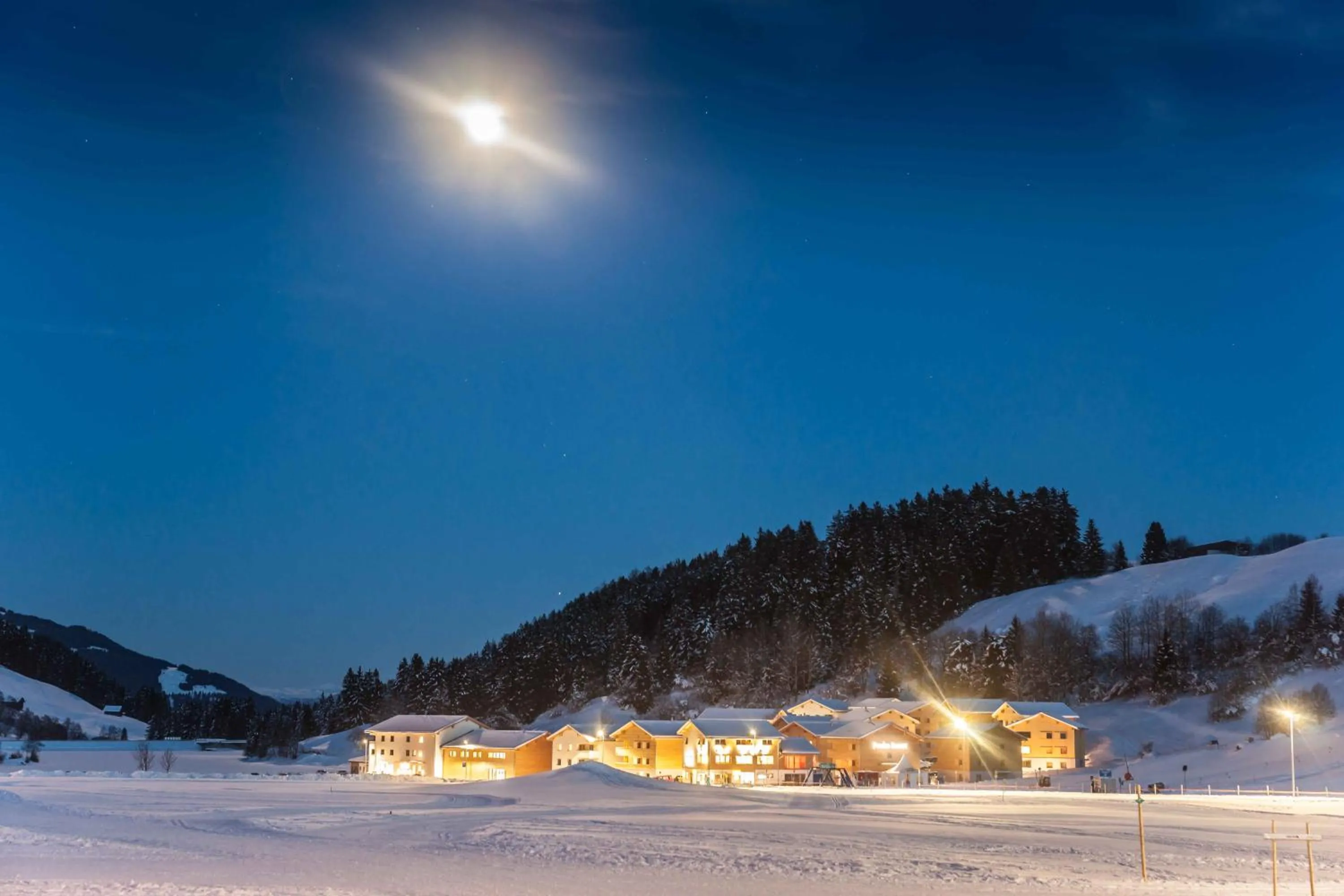 Property building in Pradas Resort Brigels