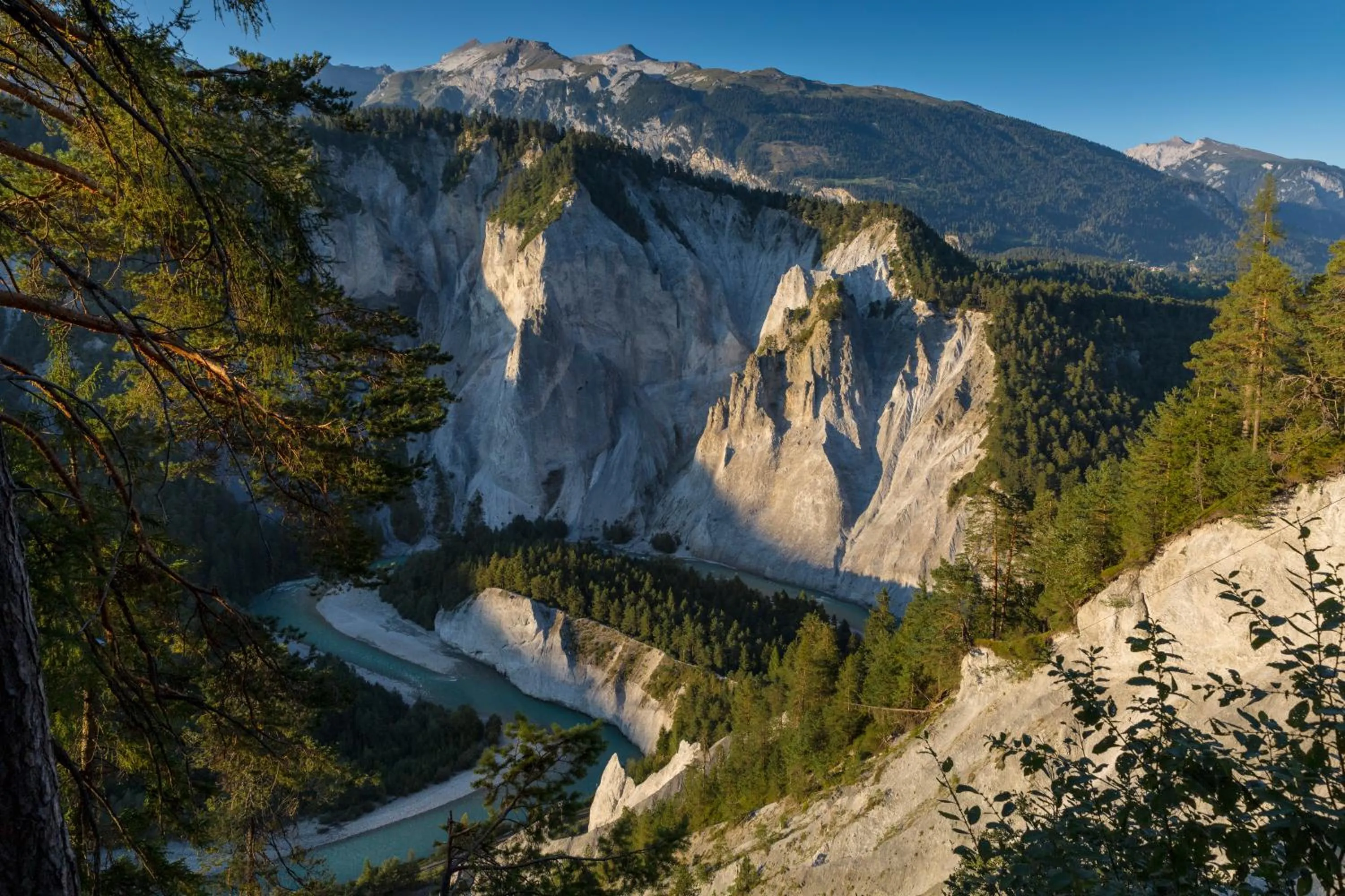 Natural landscape in Pradas Resort Brigels