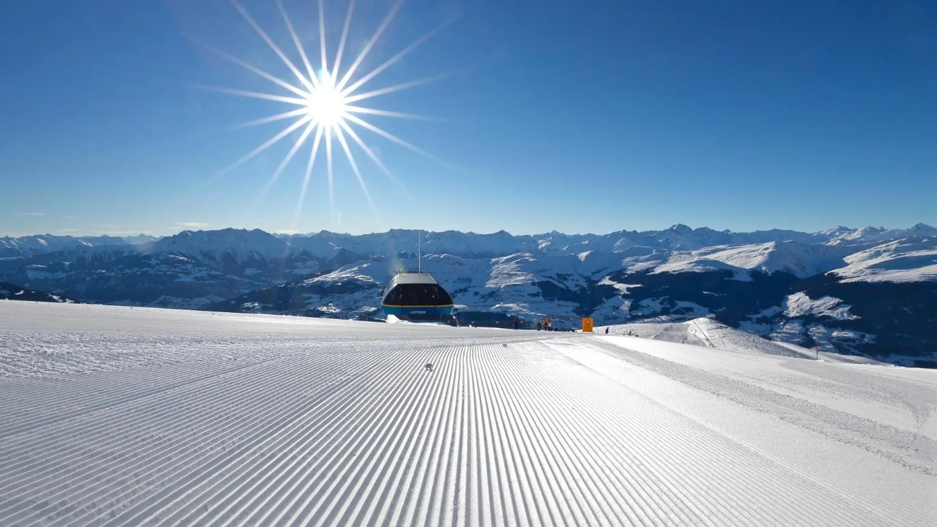 Winter in Pradas Resort Brigels