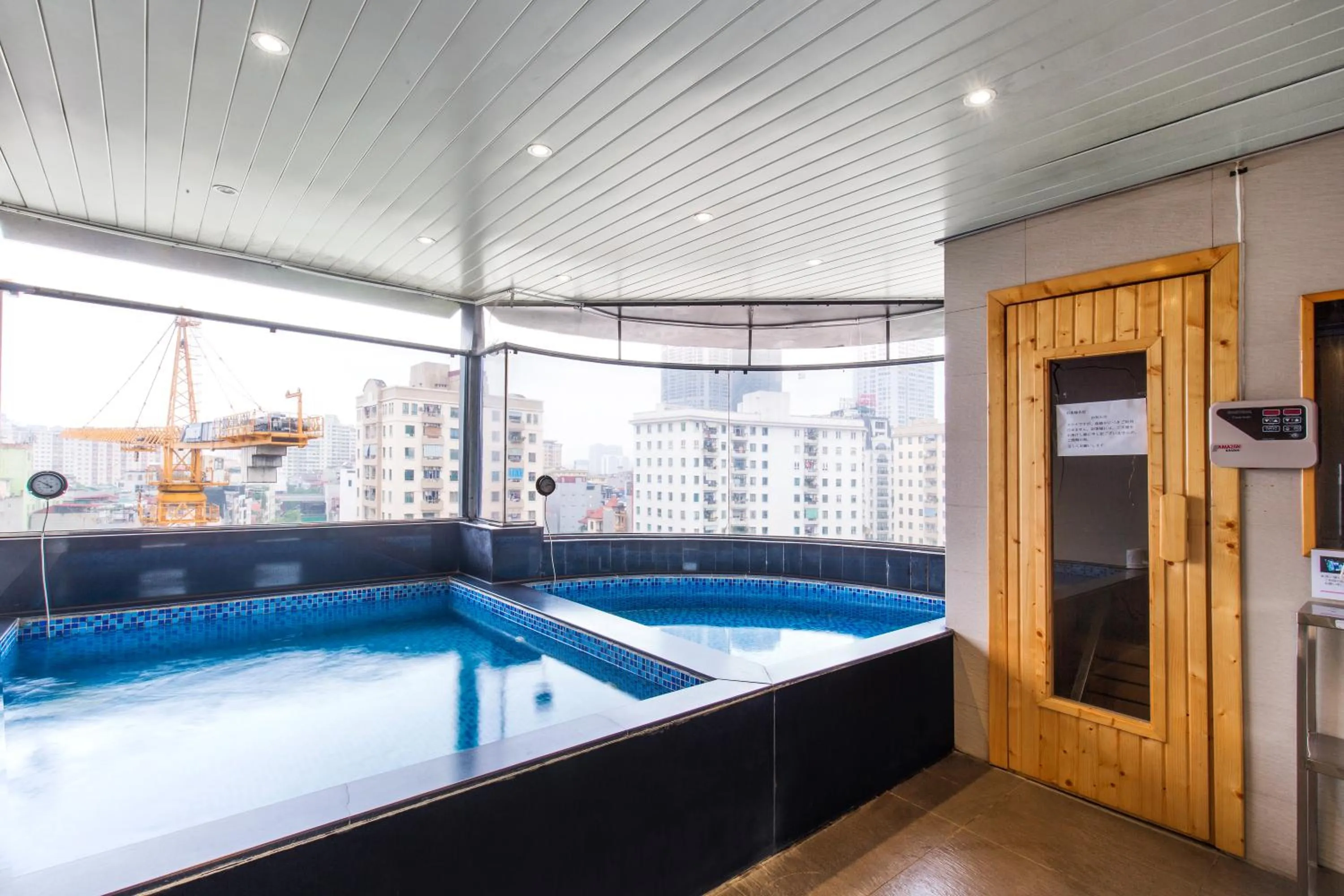 Swimming pool in Sakura Hotel 2