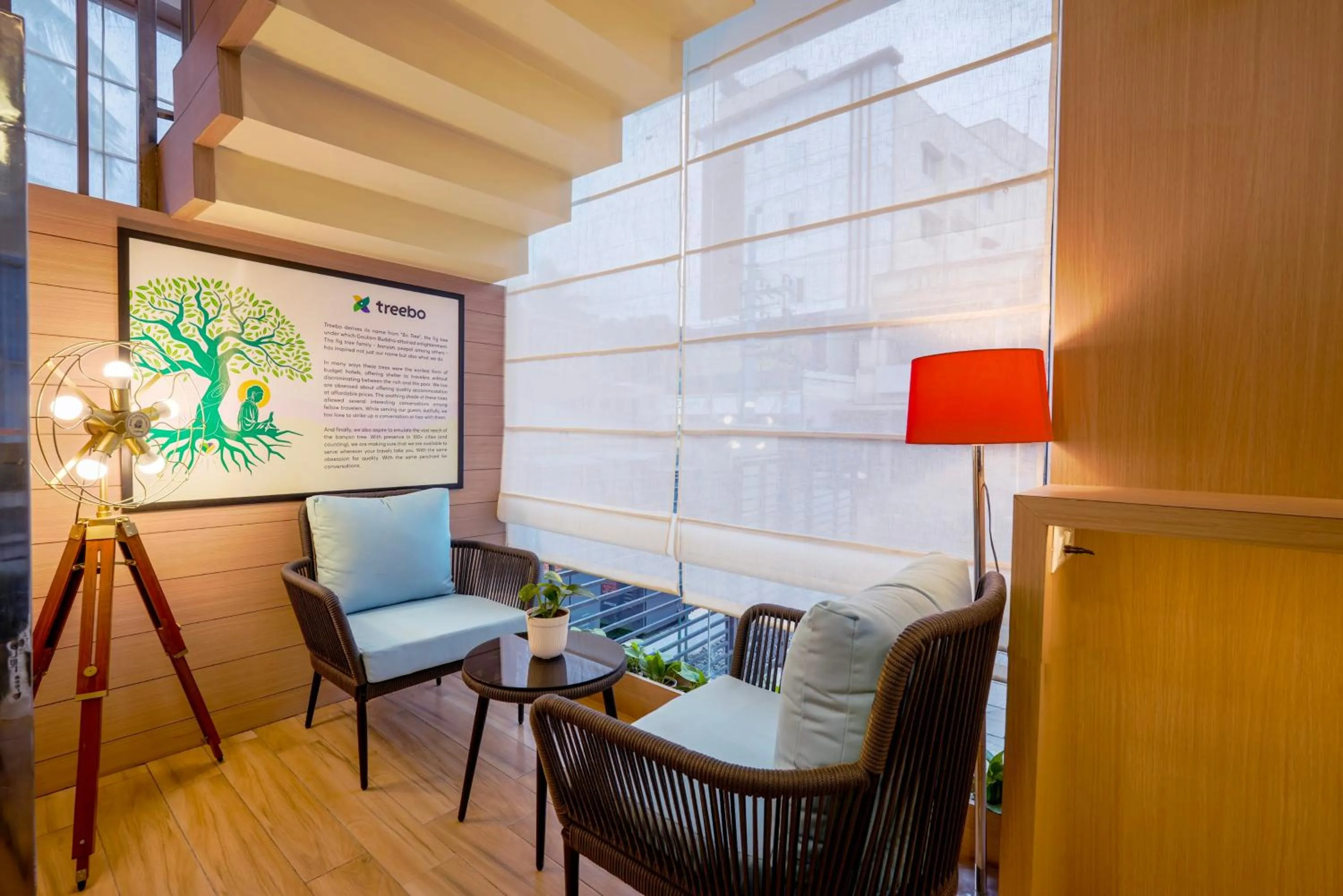 Seating area in Treebo Nestlay Rooms Whitefield