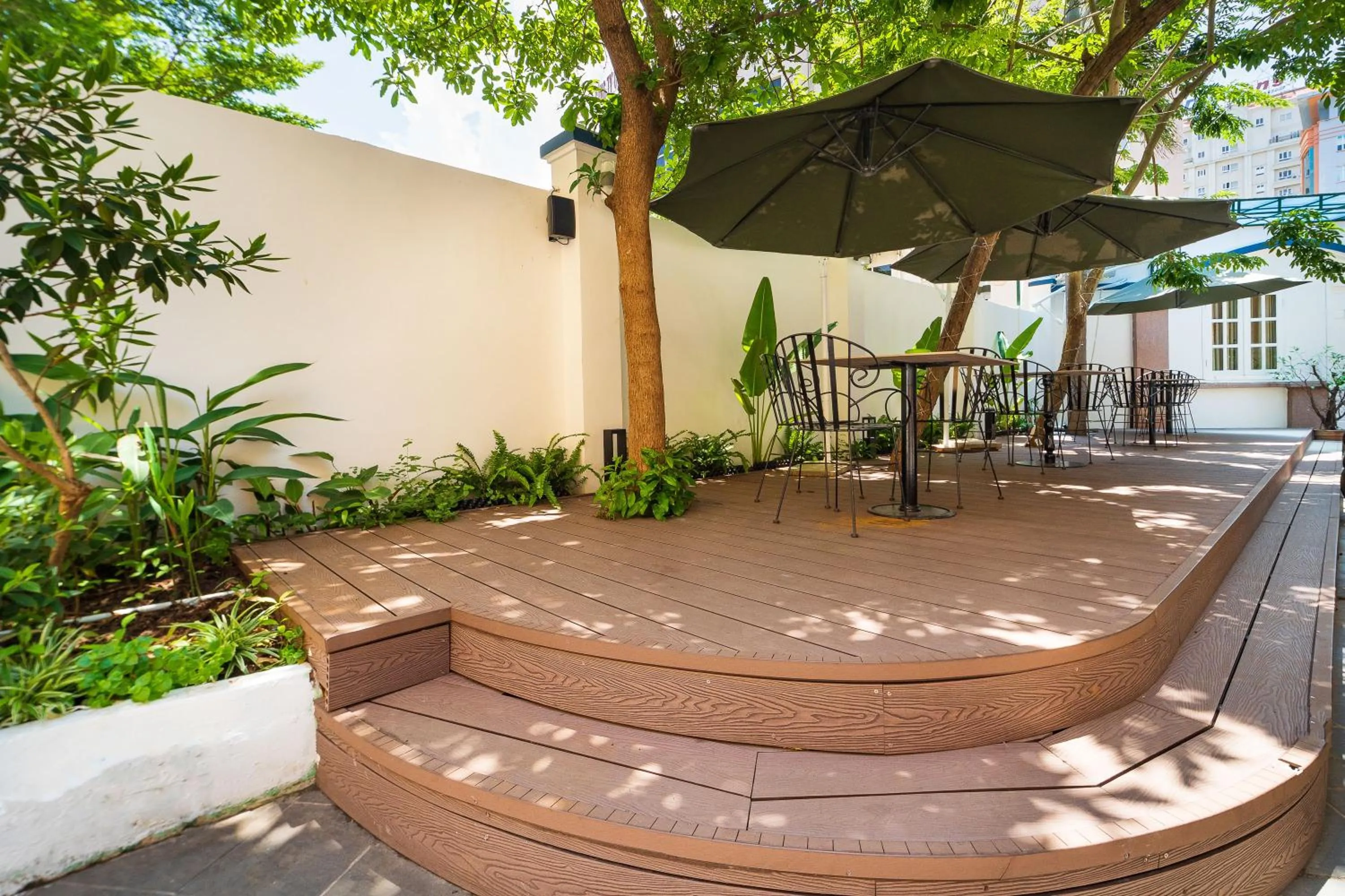 Patio in The Sim Hotel Vung Tau