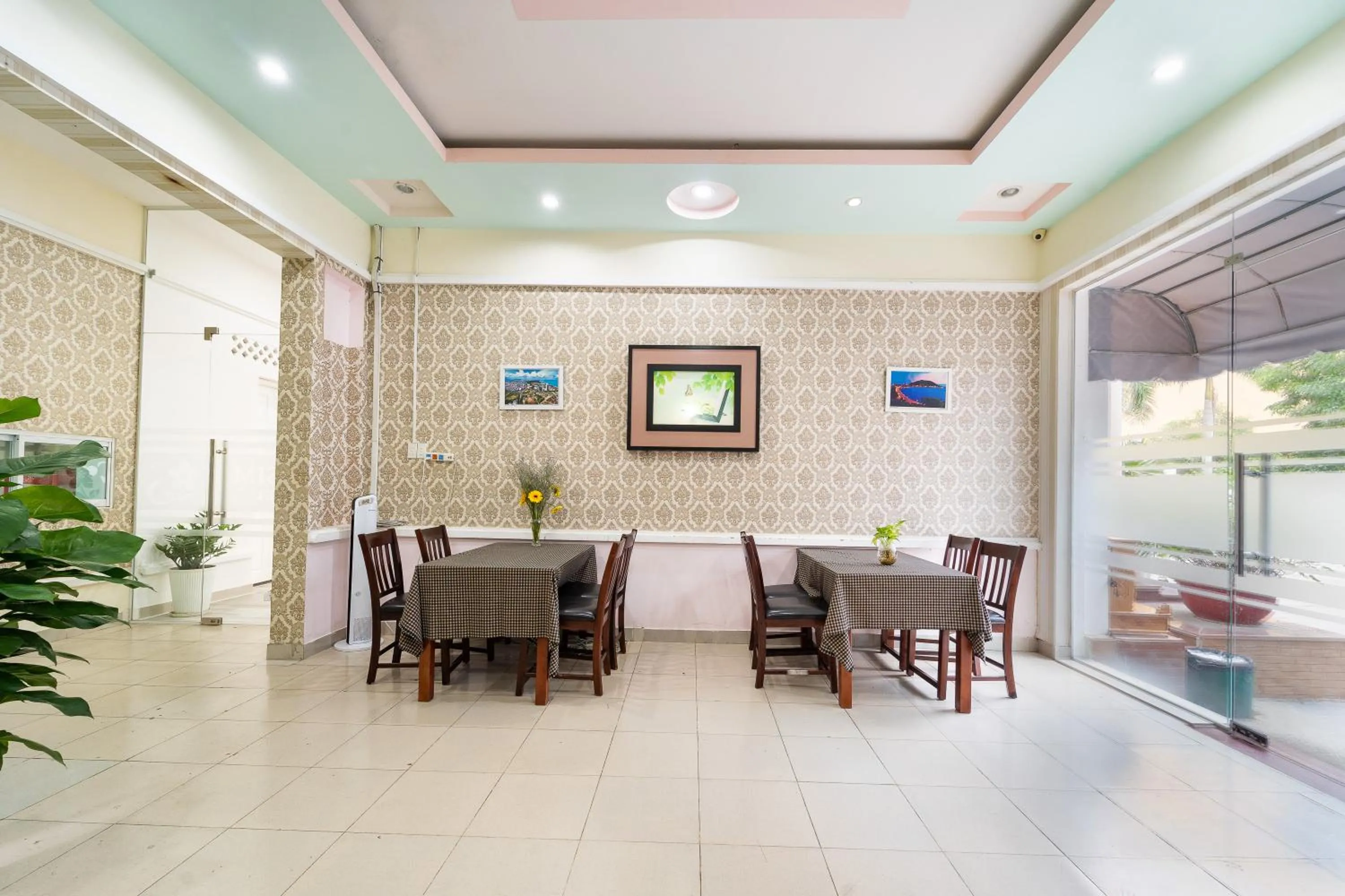 Seating area in The Sim Hotel Vung Tau