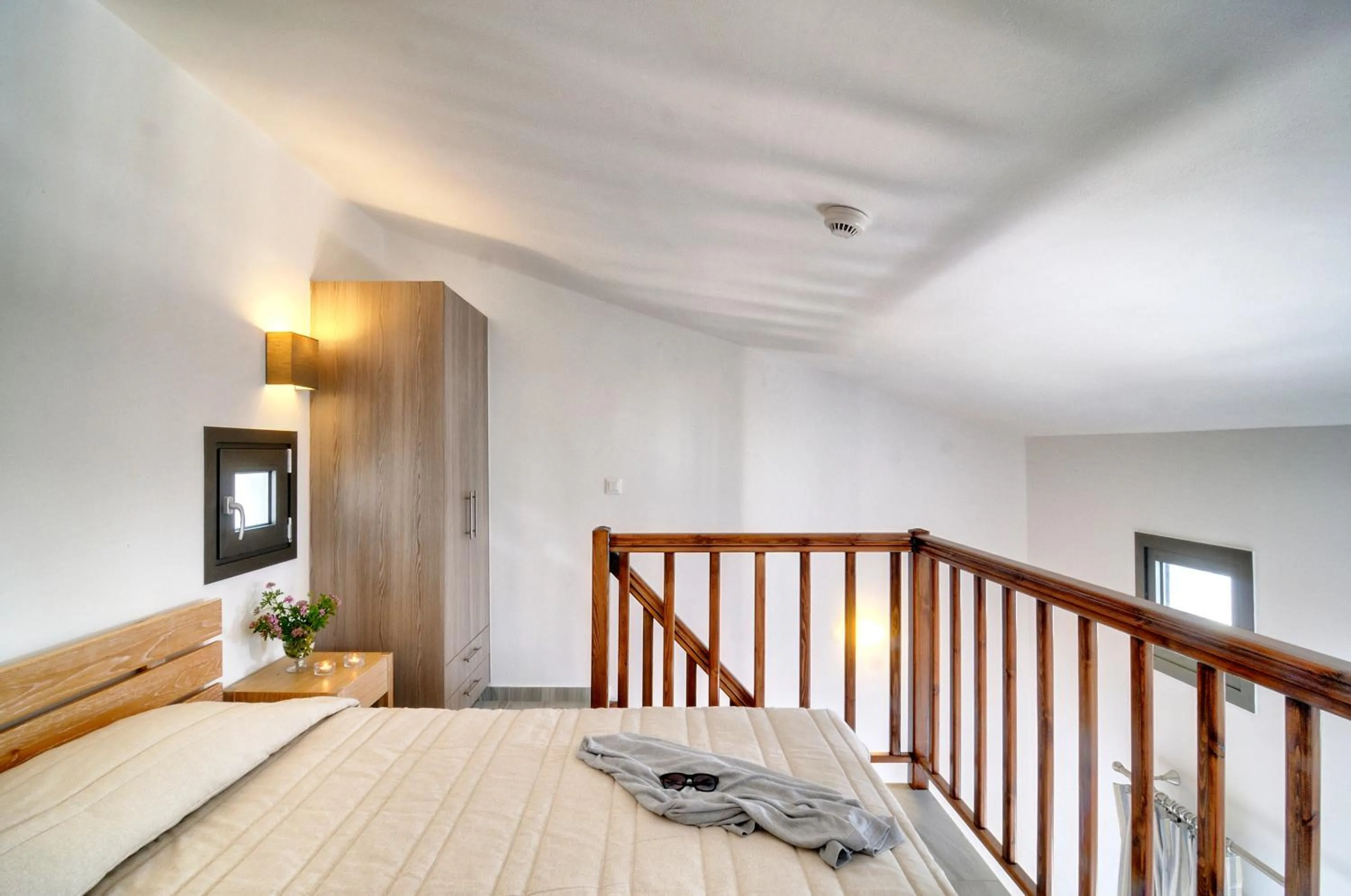 Bed in Myrtos Mare Suites