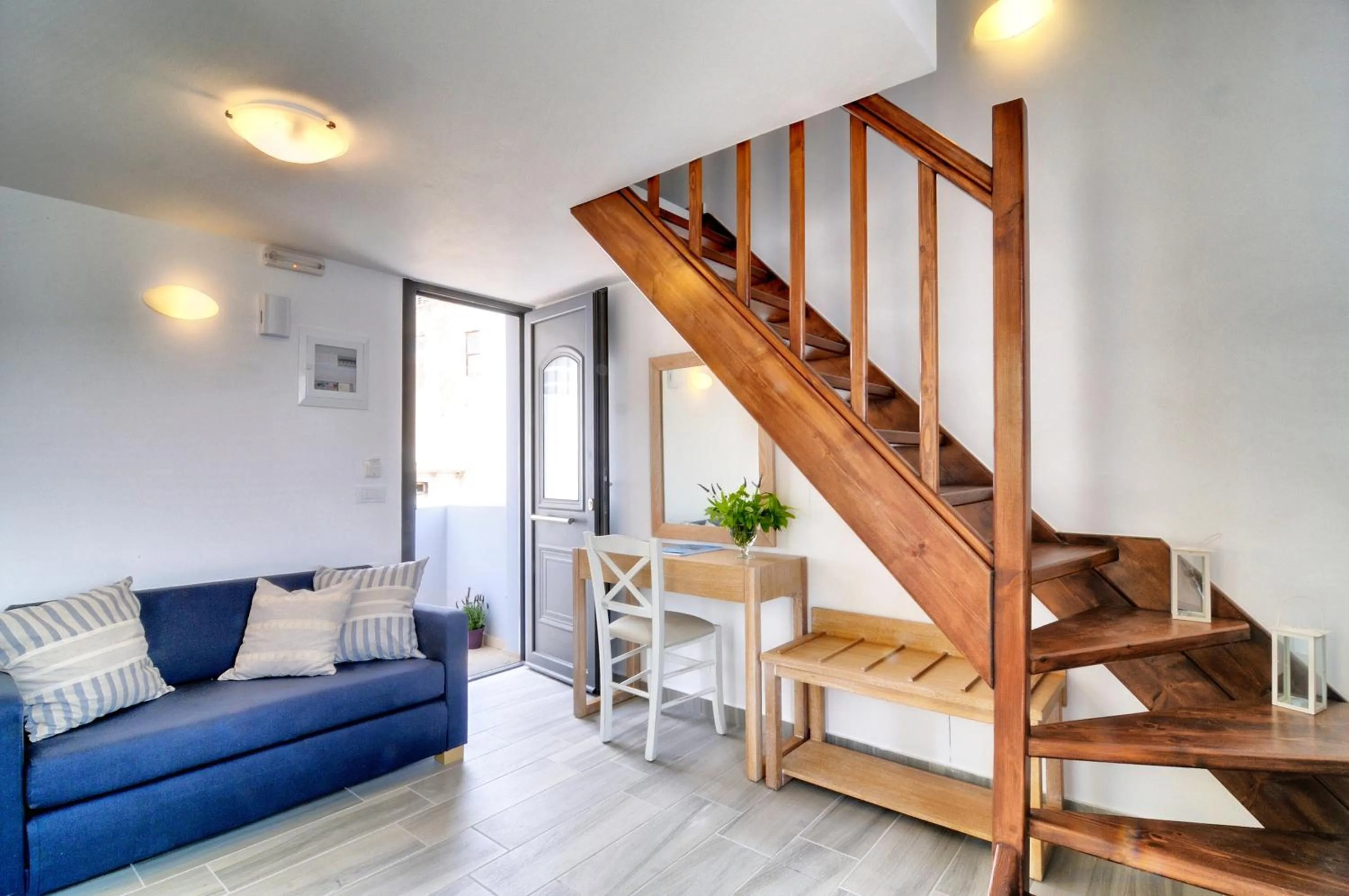 Living room in Myrtos Mare Suites