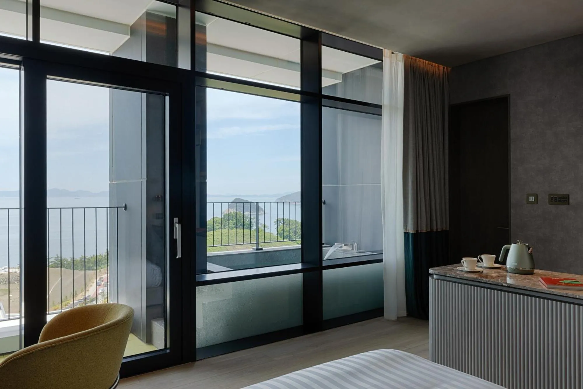 Bed in Sol Beach Namhae