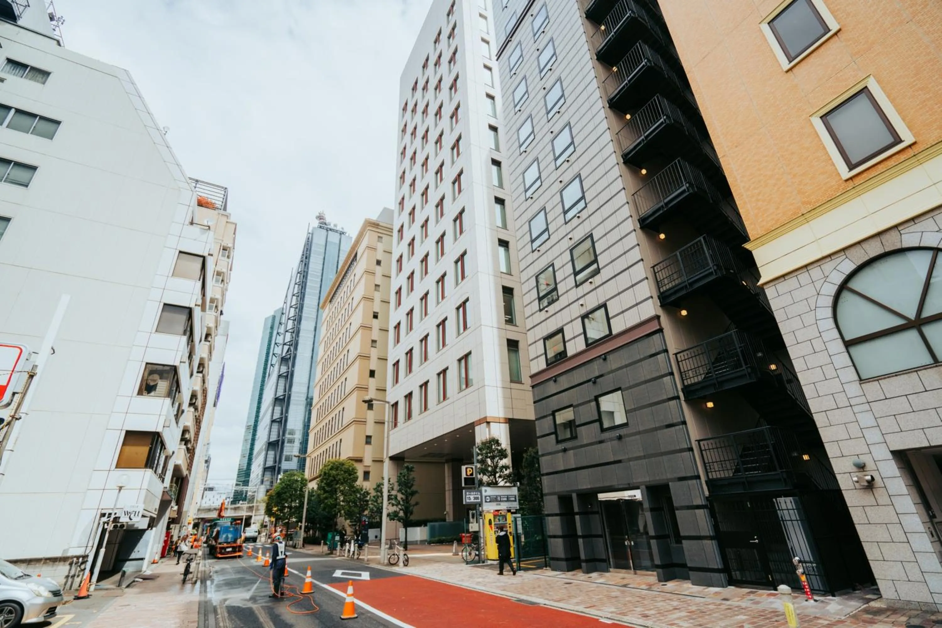 Property building in Hotel LiVEMAX Shiodome