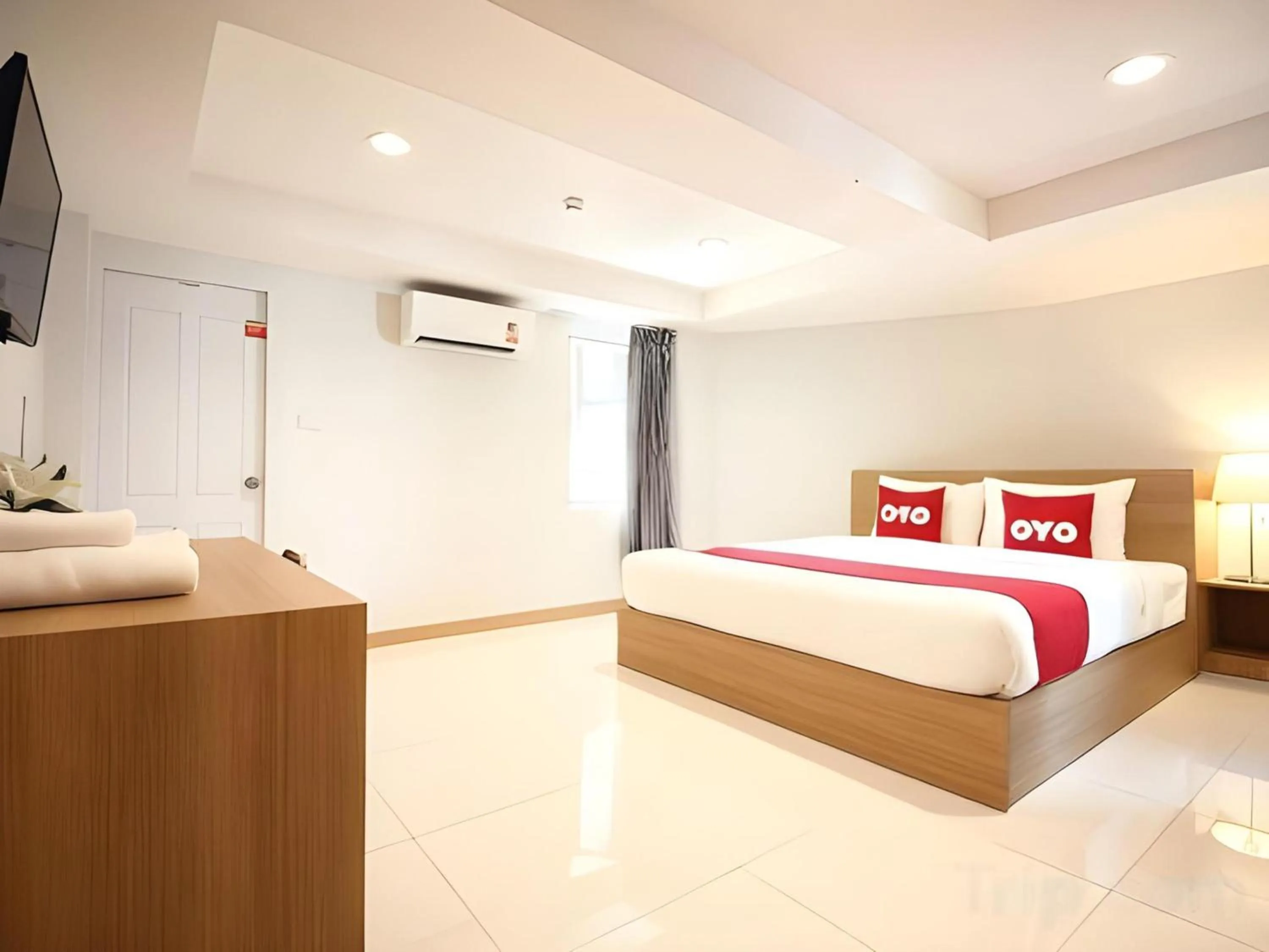Bedroom, Bed in Super OYO 484 Pannee Residence Khaosan Sha Plus