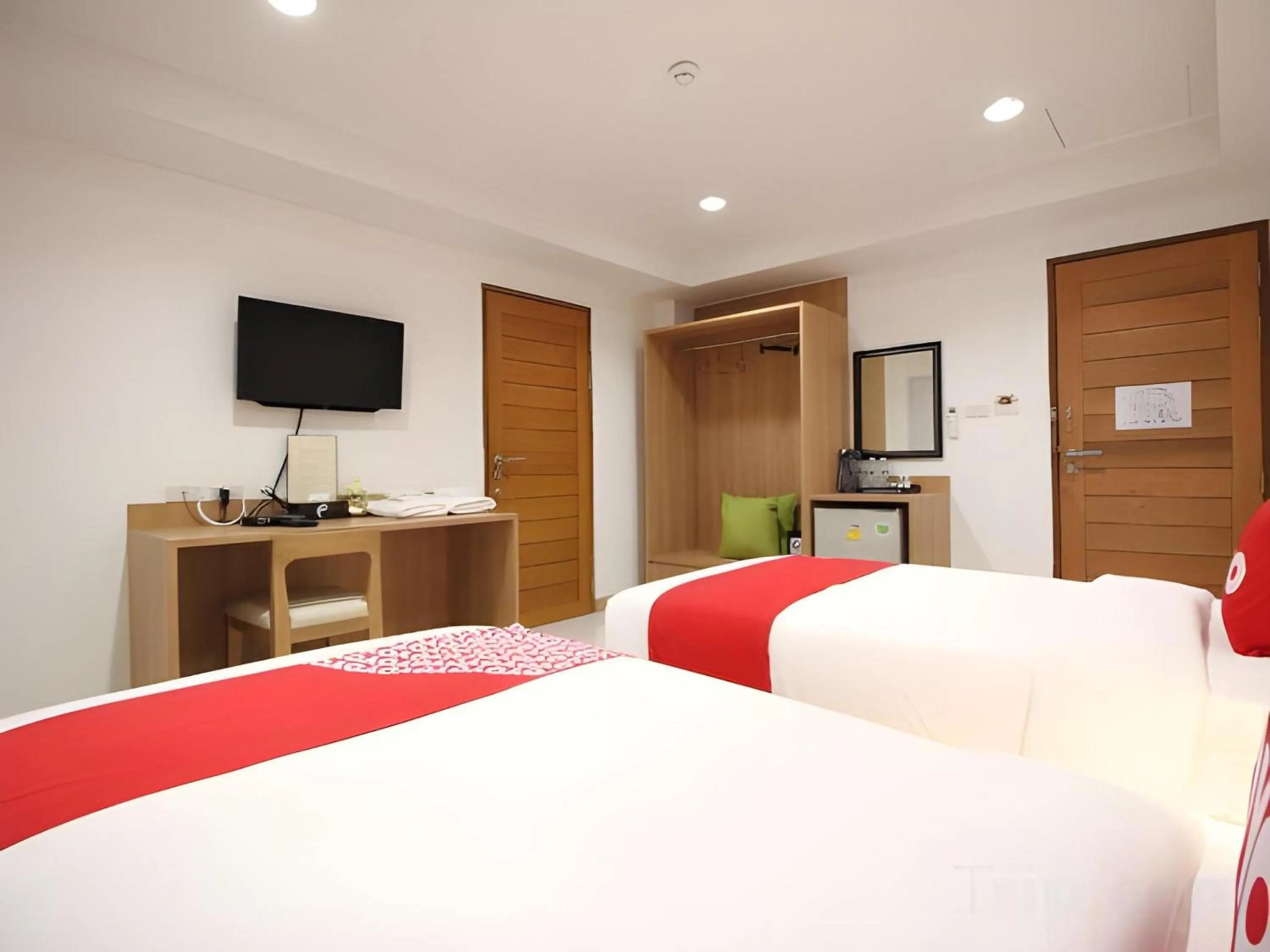 Bedroom, Bed in Super OYO 484 Pannee Residence Khaosan Sha Plus