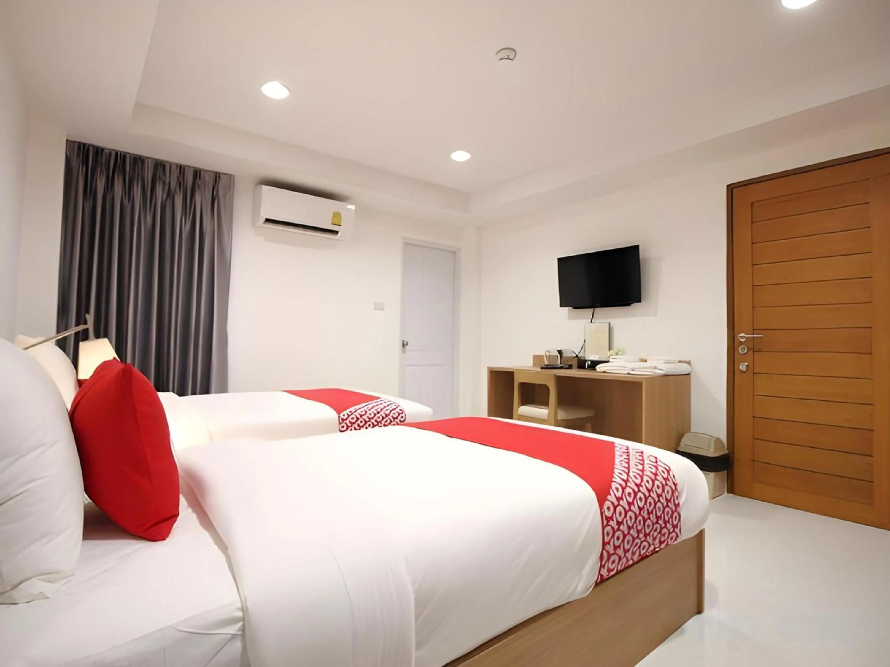 Bedroom, Bed in Super OYO 484 Pannee Residence Khaosan Sha Plus
