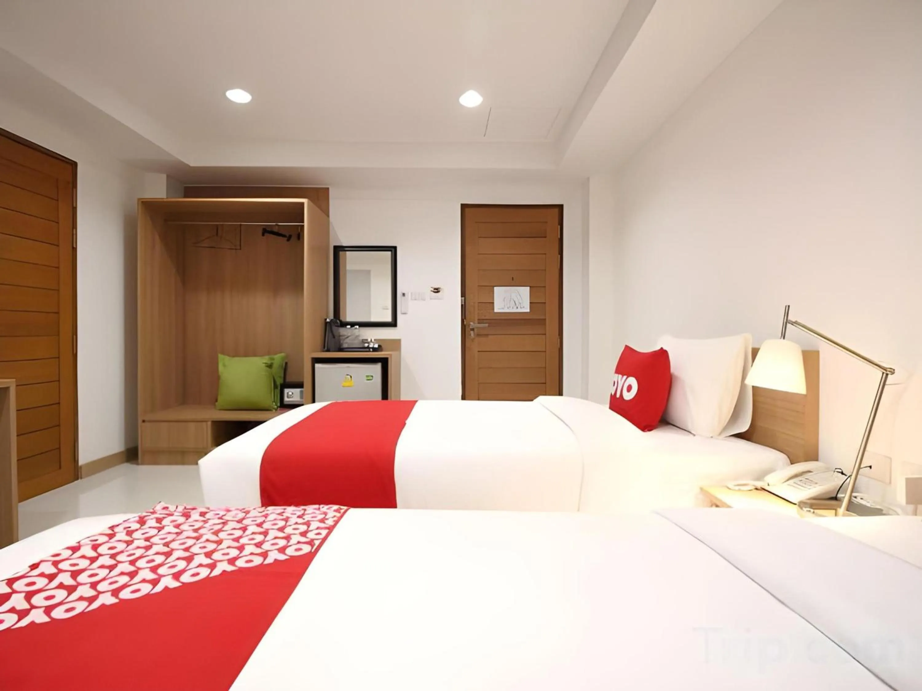 Bedroom, Bed in Super OYO 484 Pannee Residence Khaosan Sha Plus