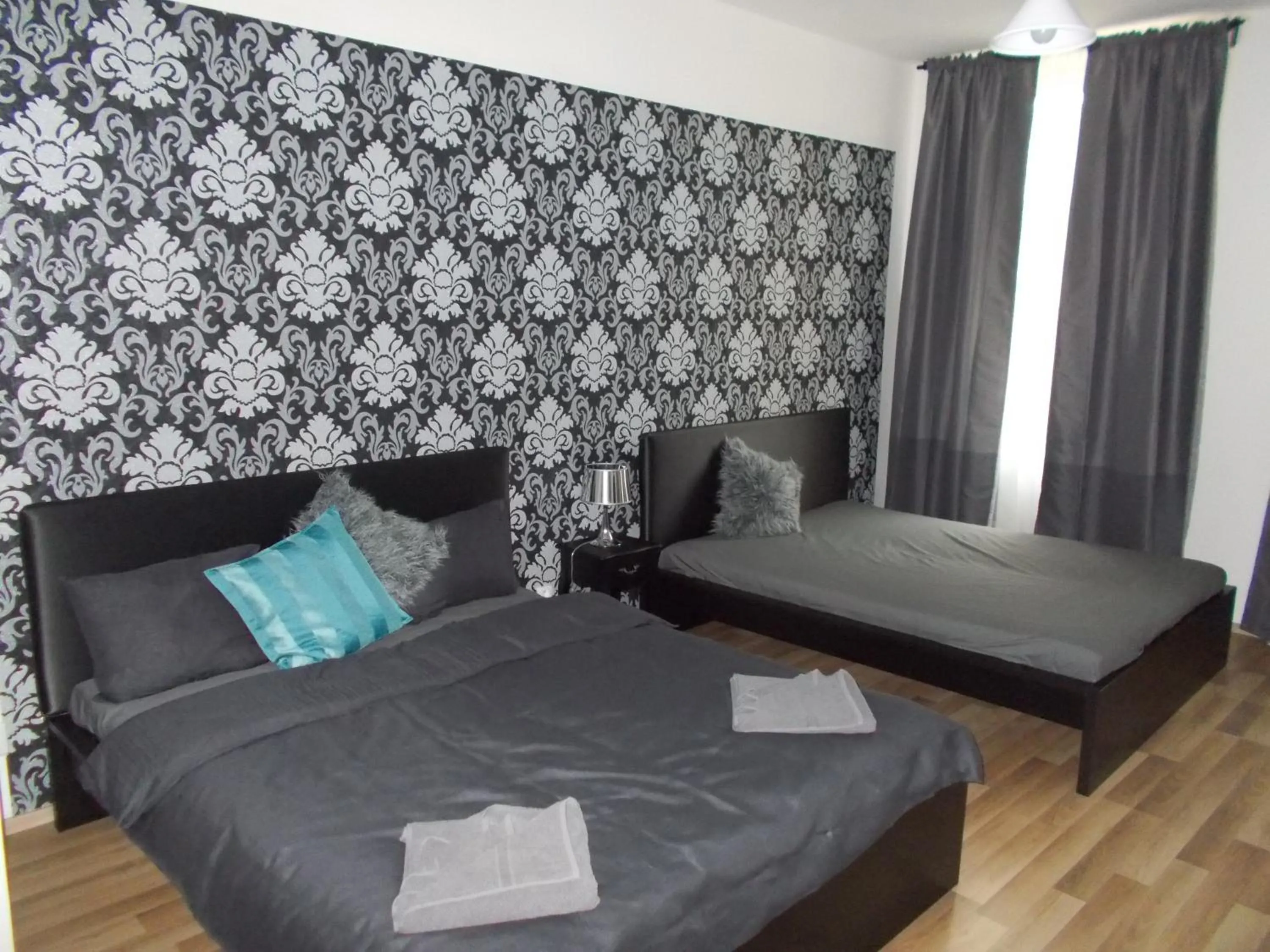 Bedroom, Bed in Top Wenceslas Square Apartment