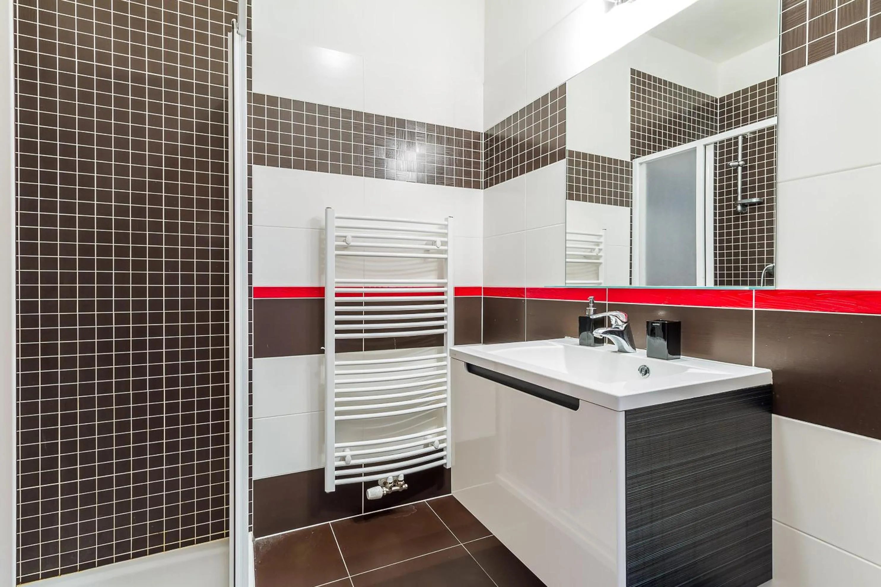 Bathroom in Top Wenceslas Square Apartment