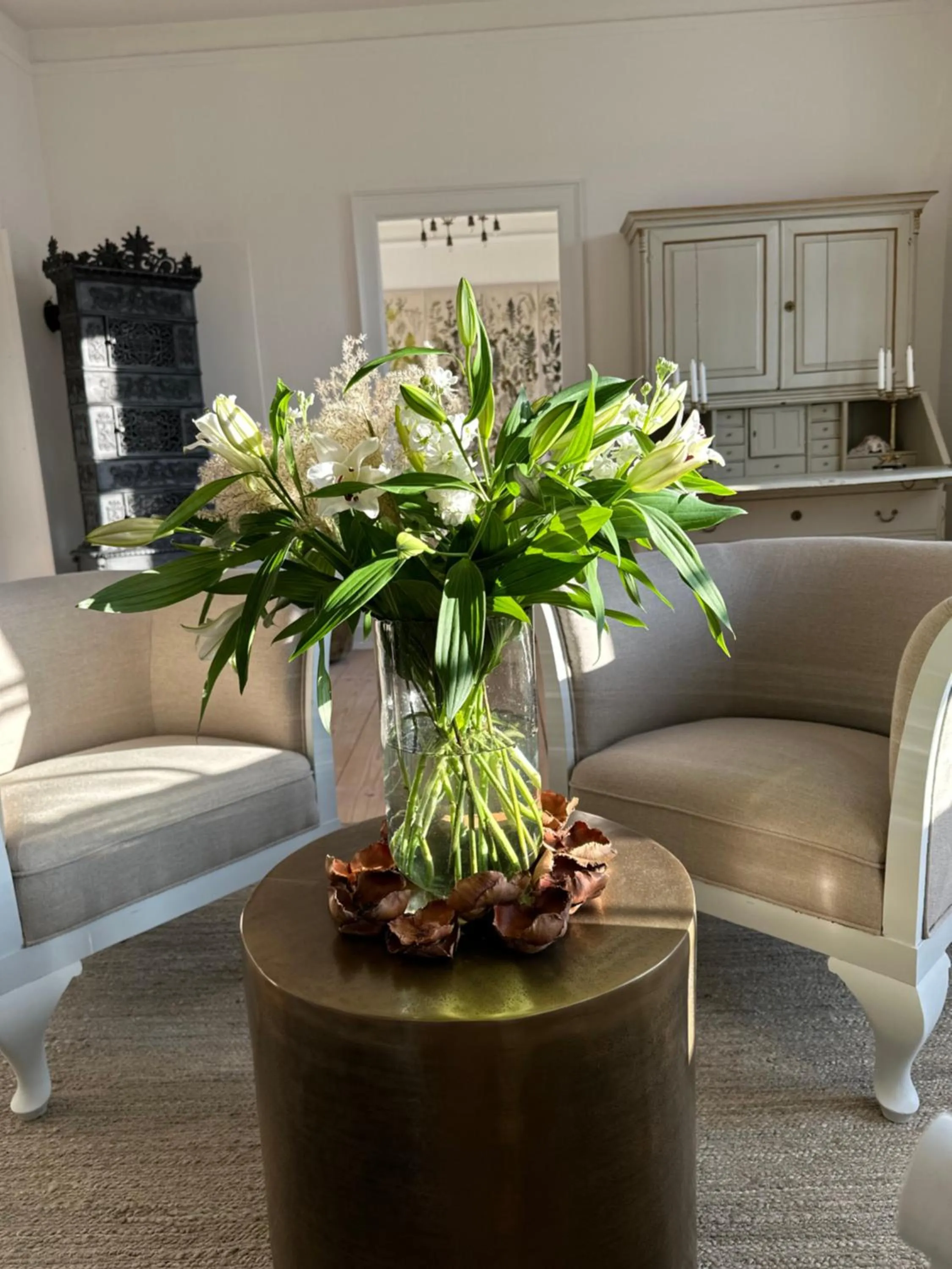 Decorative detail in Lundsgaard Gods Badehotel