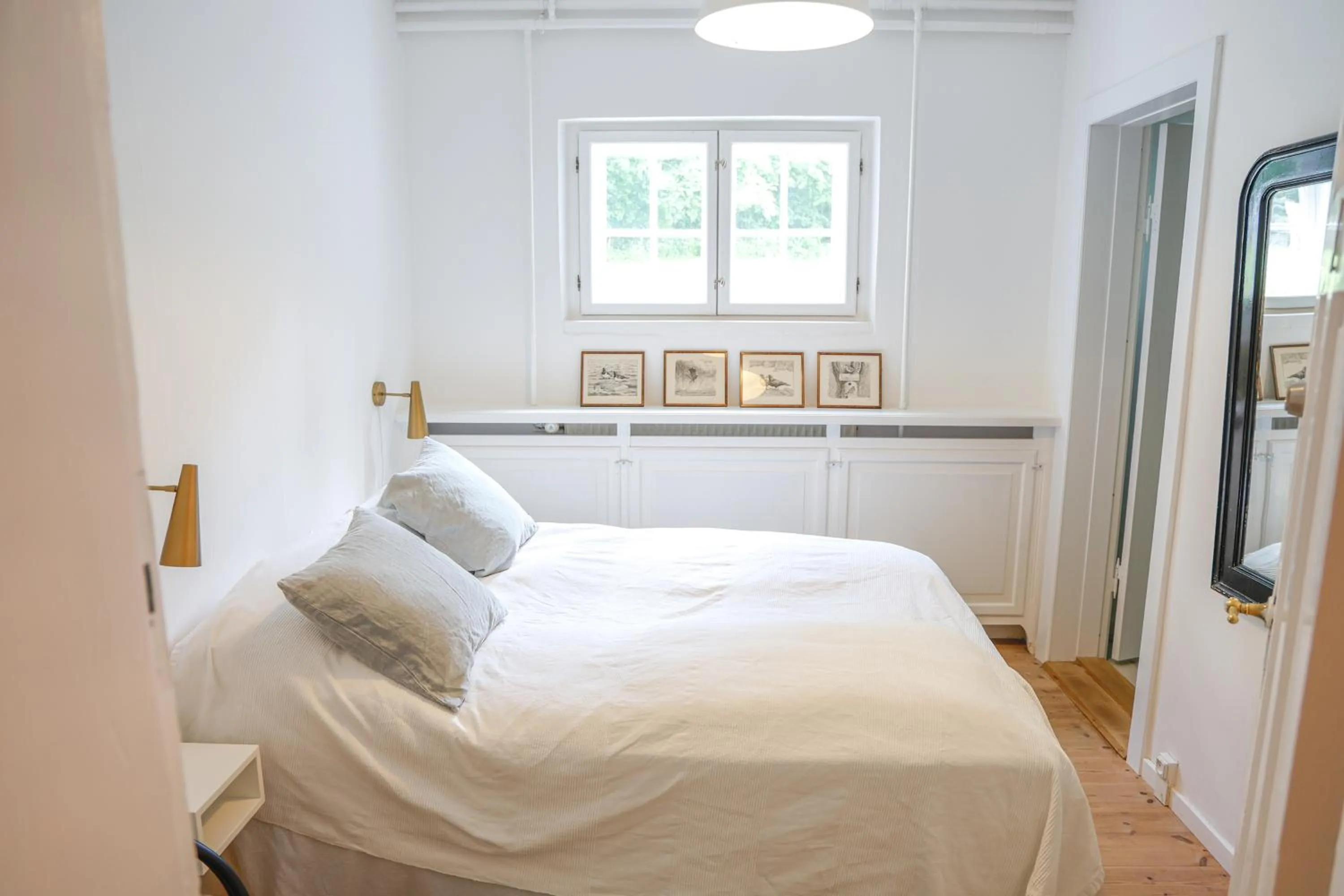 Bed in Lundsgaard Gods Badehotel