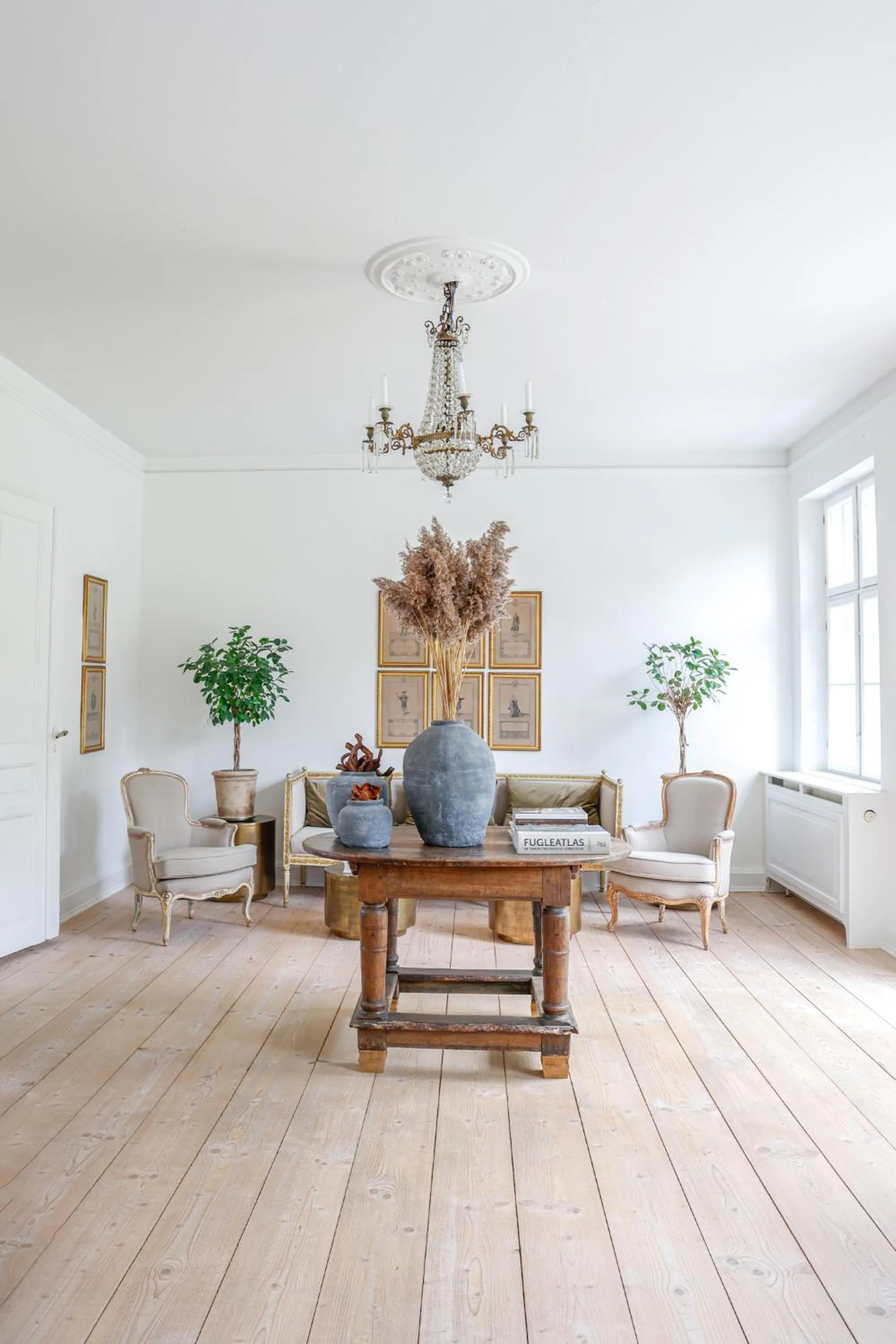 Living room in Lundsgaard Gods Badehotel