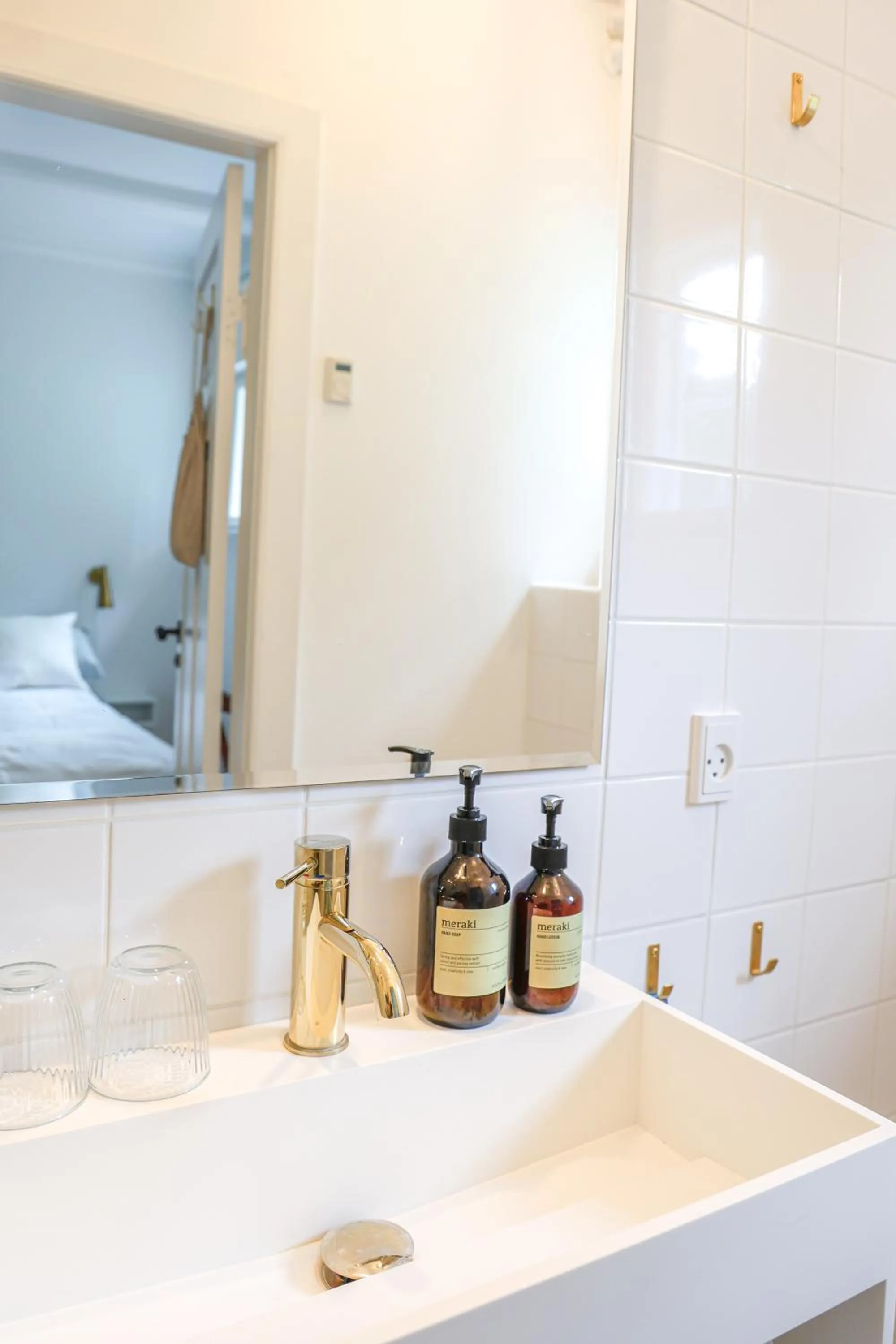 Bathroom in Lundsgaard Gods Badehotel