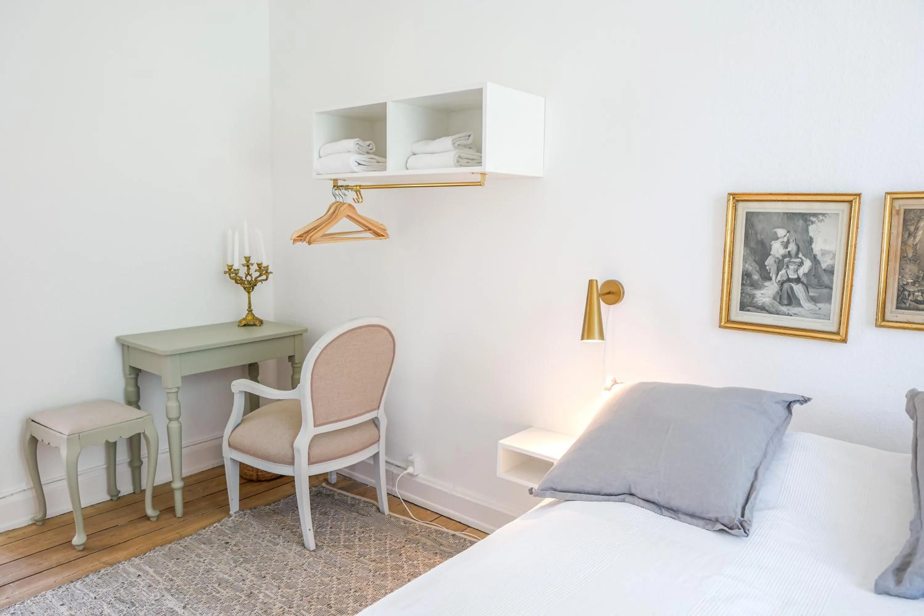 Bed in Lundsgaard Gods Badehotel