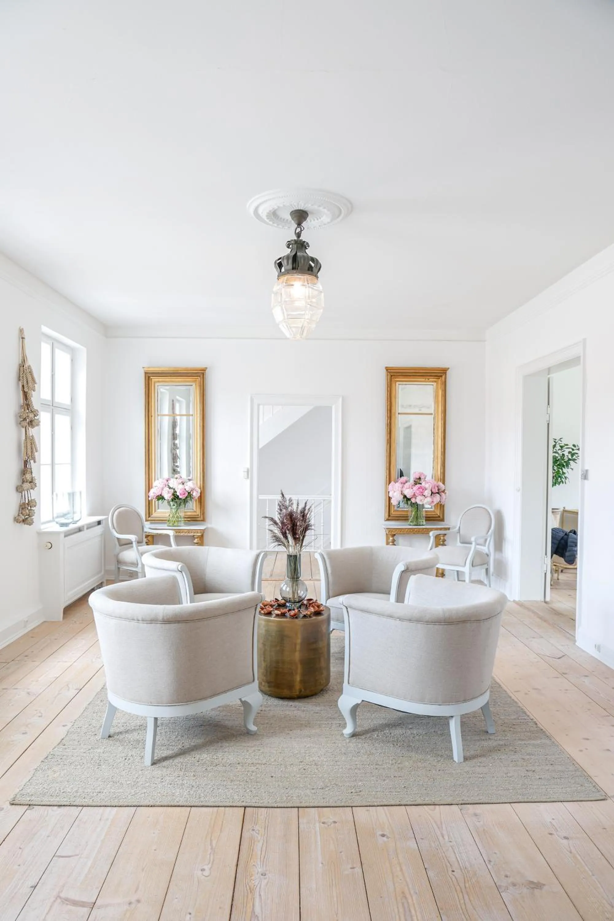 Living room in Lundsgaard Gods Badehotel