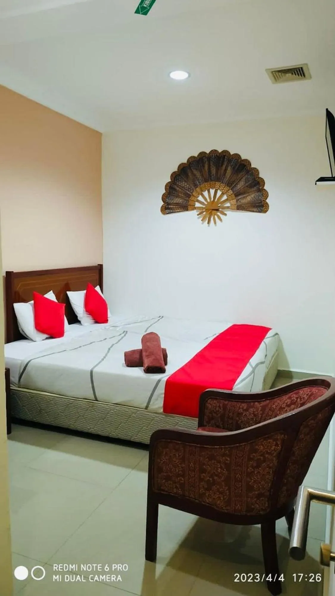 Bed in Hotel Casa Reo