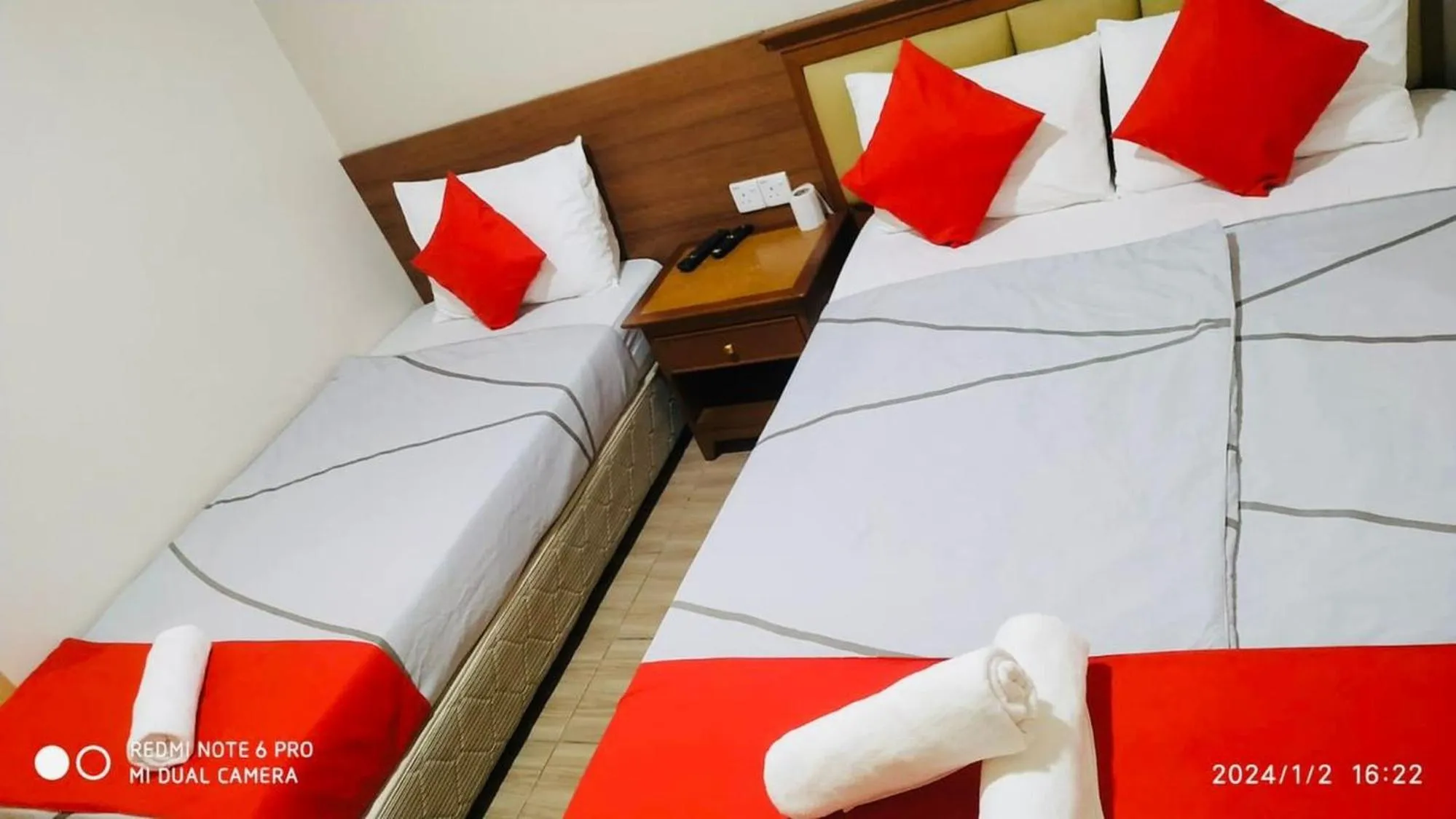 Bed in Hotel Casa Reo