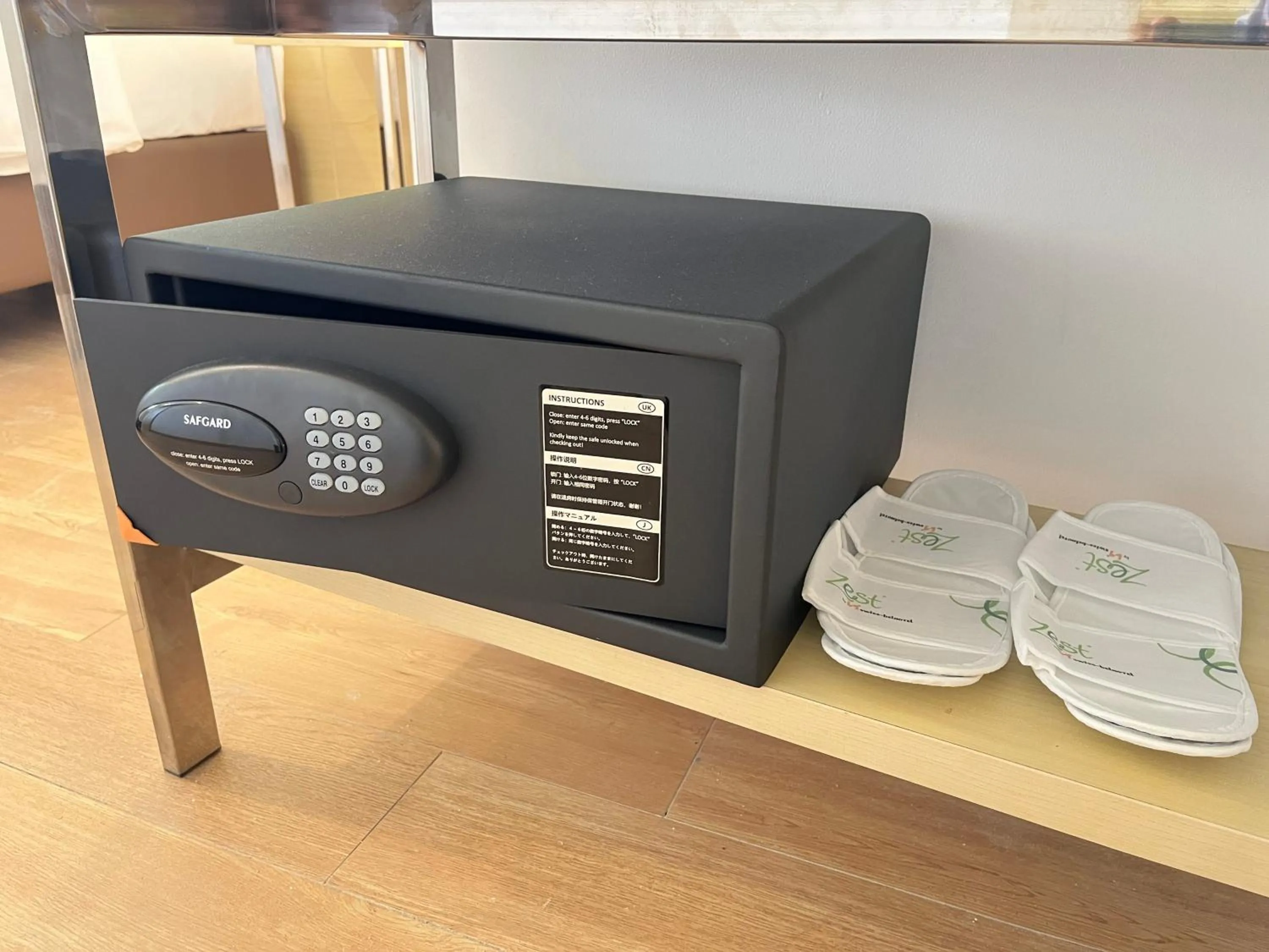 safe in Zest Ambon by Swiss-Belhotel International