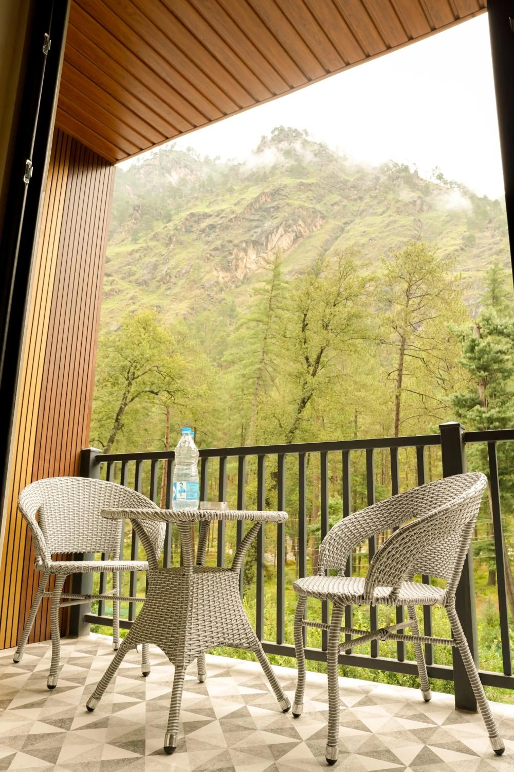 Natural landscape in North Deodar Resort, Kasol