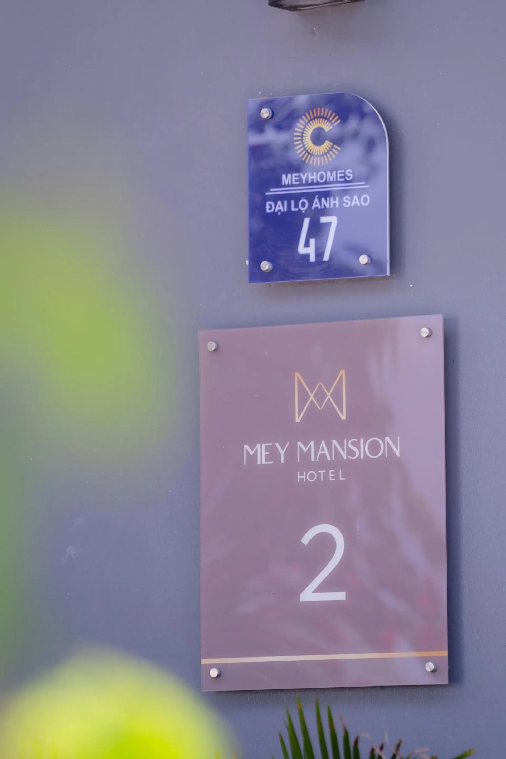 Logo/Certificate/Sign in Mey Mansion Hotel Phu Quoc