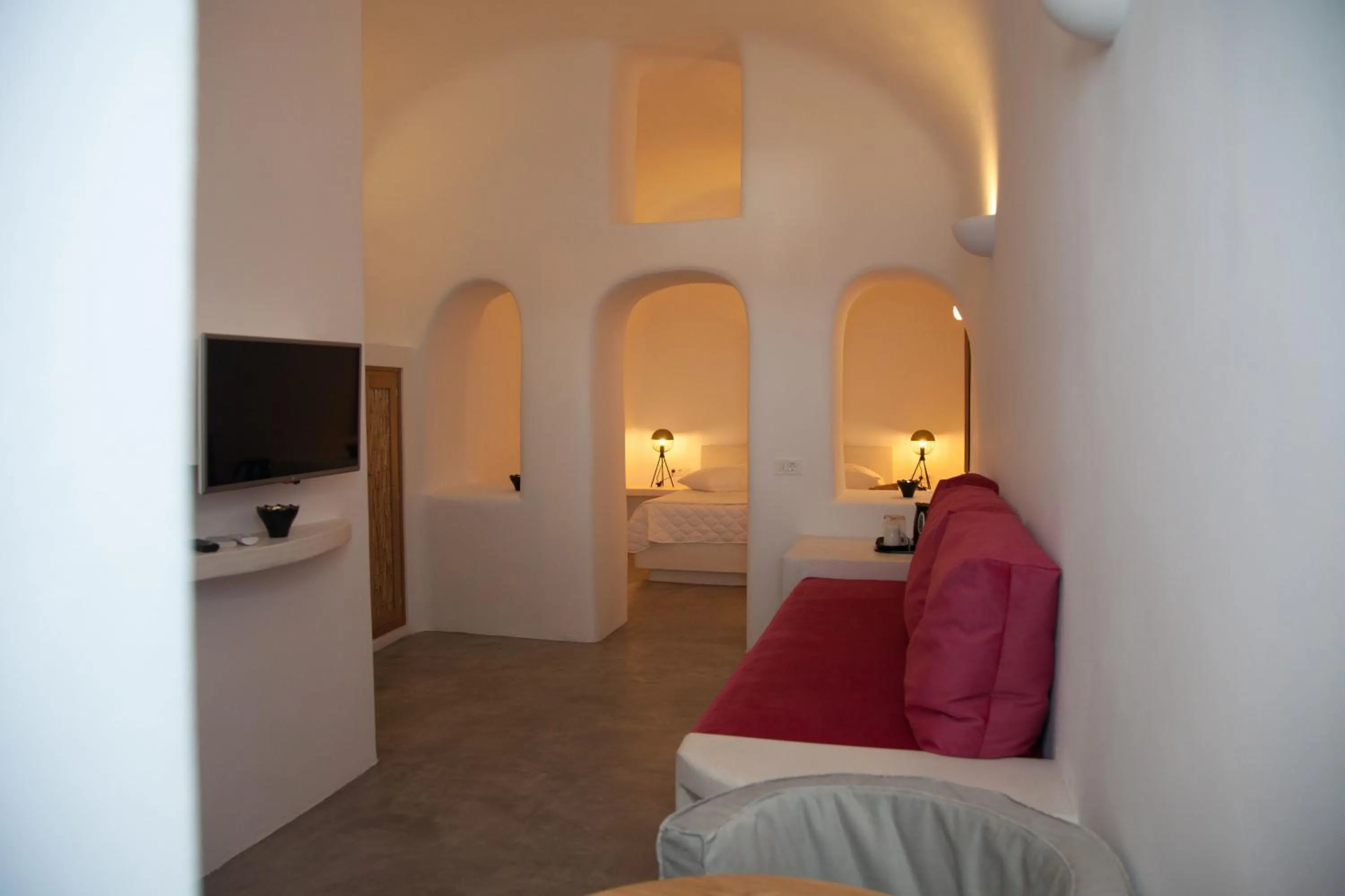 Living room in Fanari Vista Suites