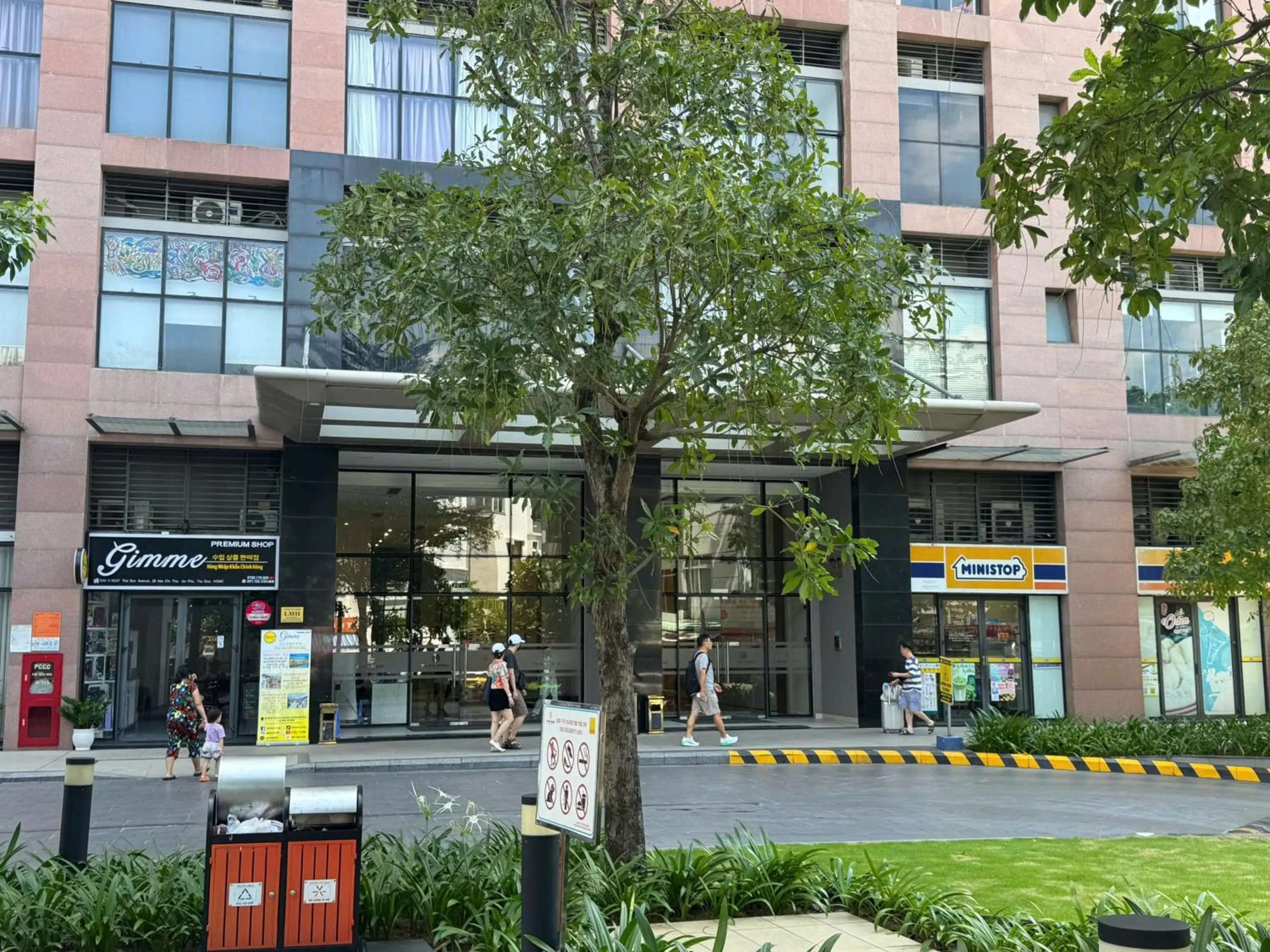 Property building in The Sun Avenue Serviced Apartment