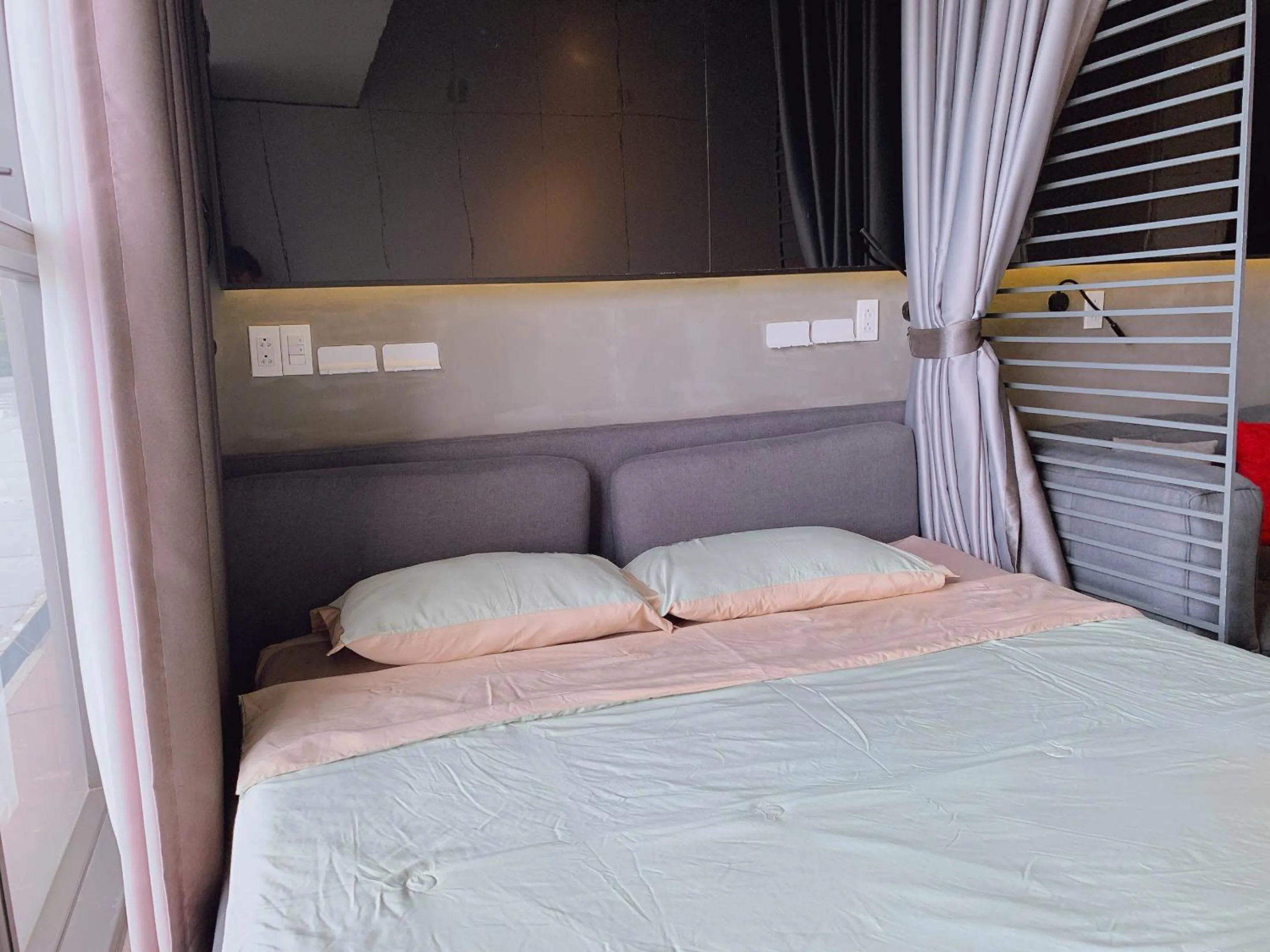 Bed in The Sun Avenue Serviced Apartment