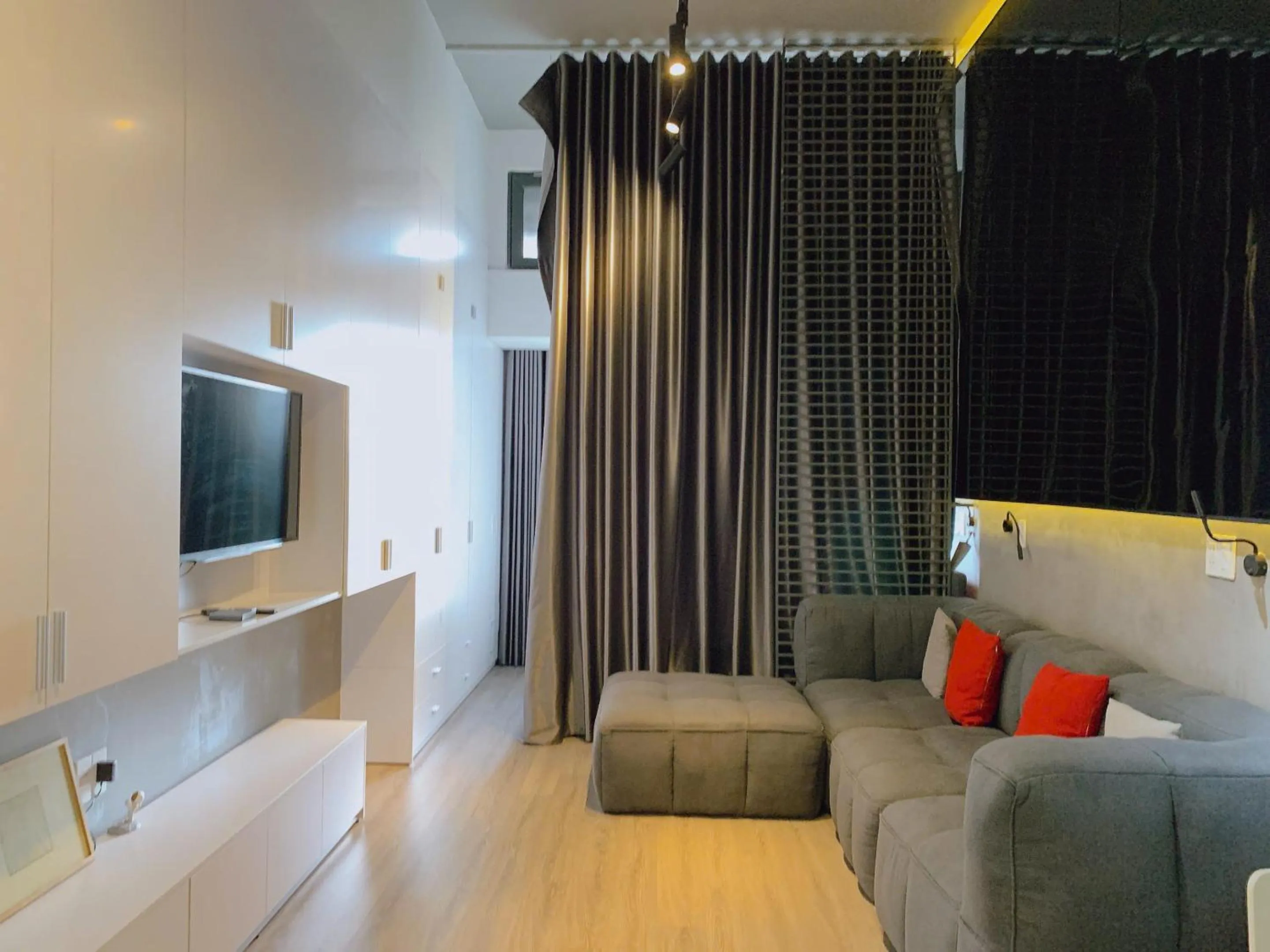 TV and multimedia, Bed in The Sun Avenue Serviced Apartment