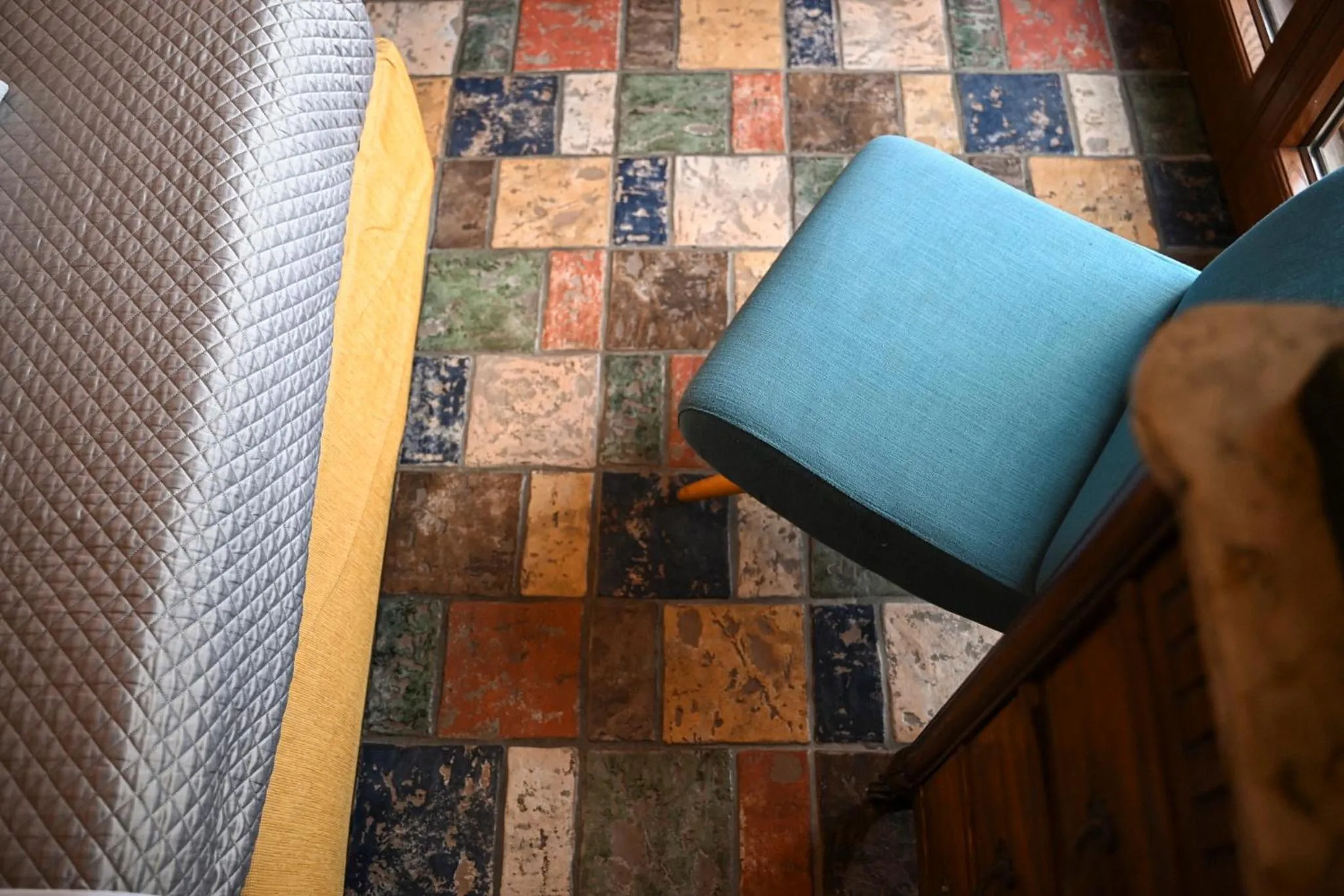 Decorative detail in B&B Casamiranapoli