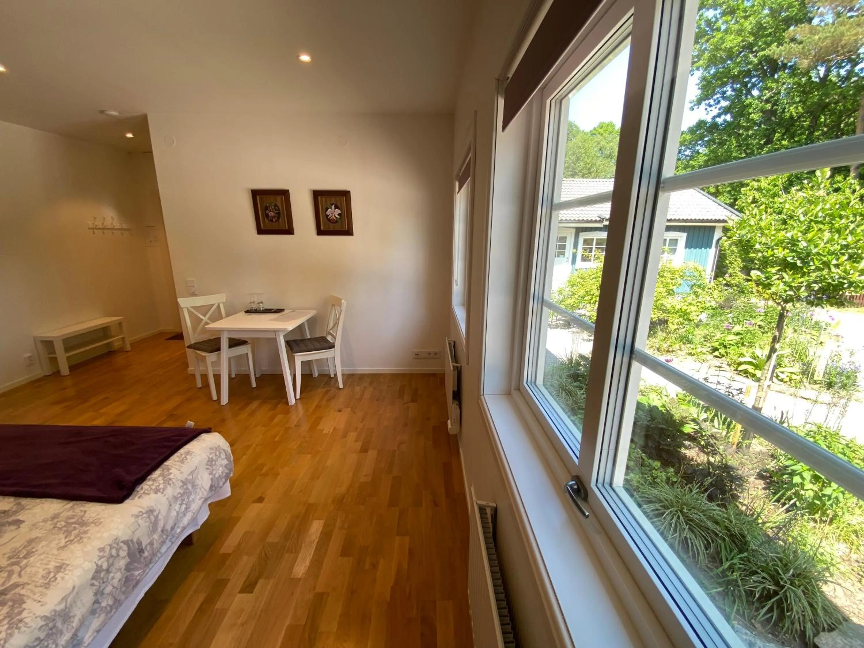 Garden view in Bolmsö B&B