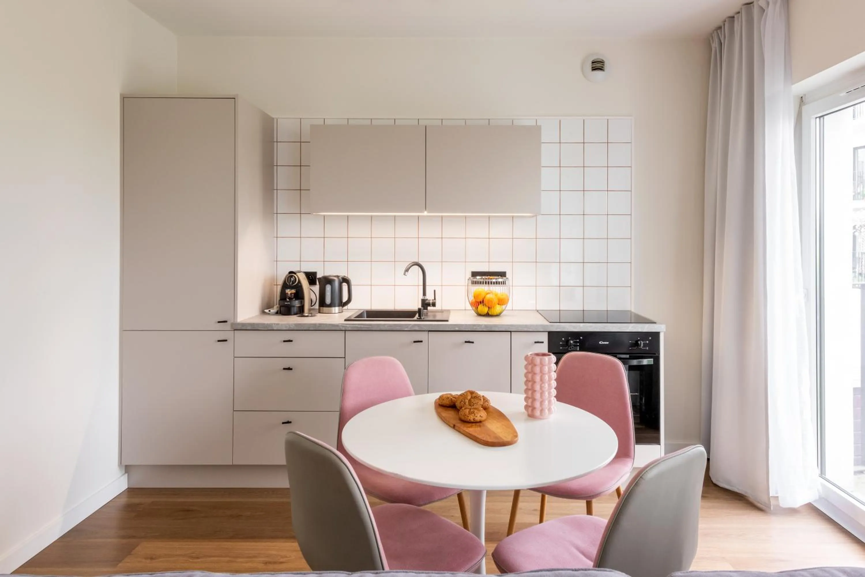 Kitchen or kitchenette in apartamenty-wroc Kurkowa 14